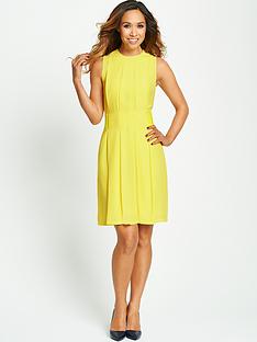 myleene-klass-yellow-belted-dress