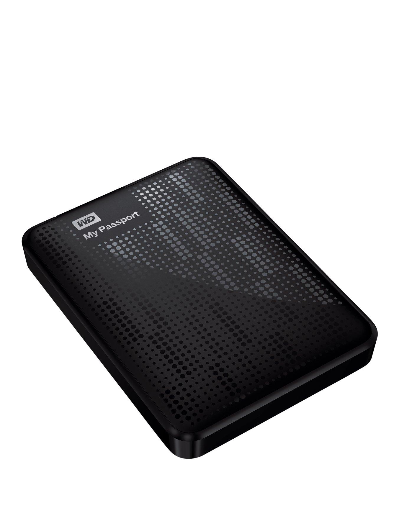 Western Digital My Passport 500Gb Portable Hard Drive - Black, Black Western Digital My Passport 500Gb Portable Hard Drive - Black, Black