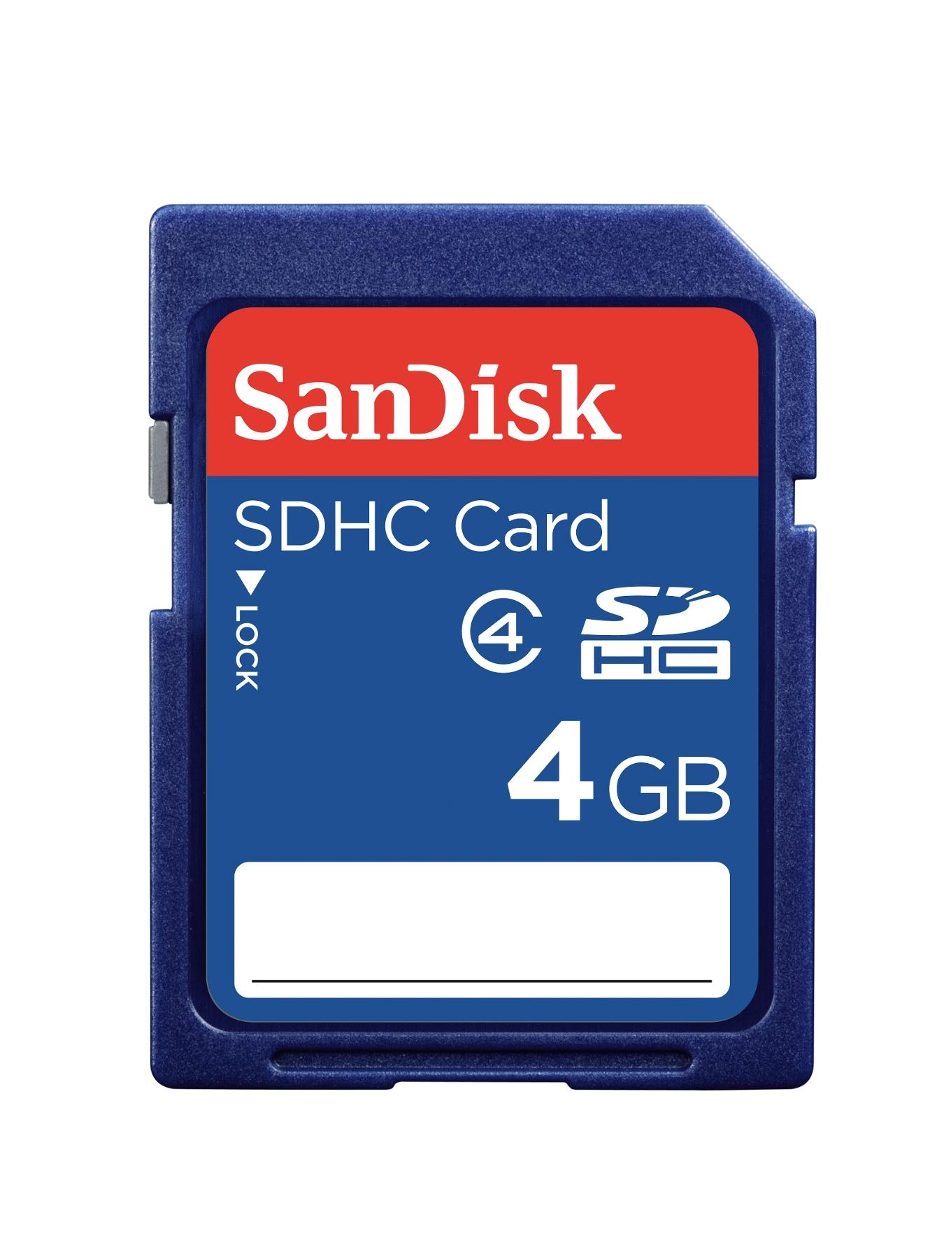 SanDisk 4Gb SD Memory Card SanDisk 4Gb SD Memory Card