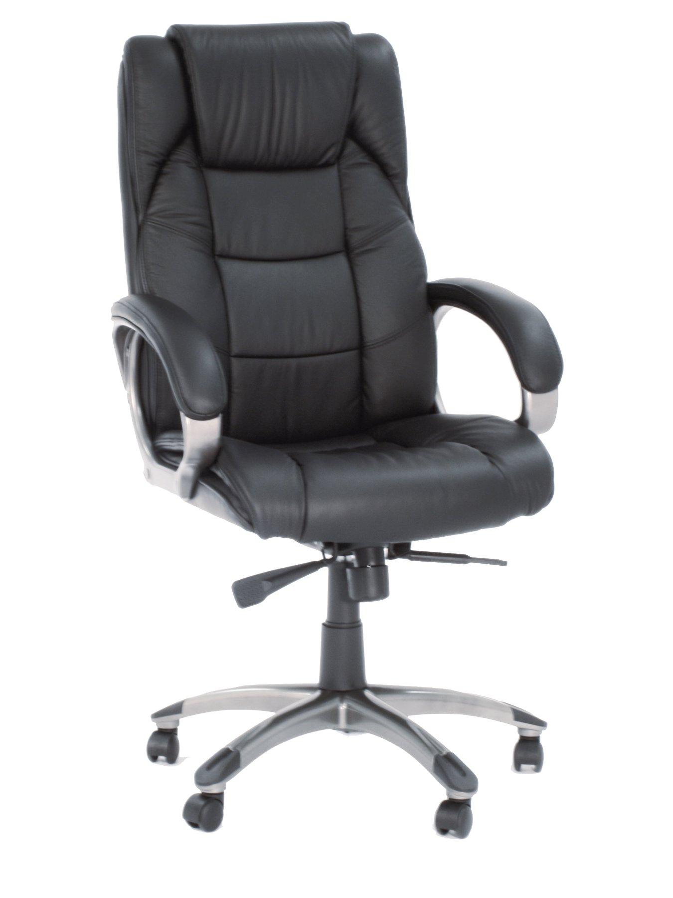Northland Leather Office Chair - Black, Black,Brown Northland Leather Office Chair - Black, Black,Brown