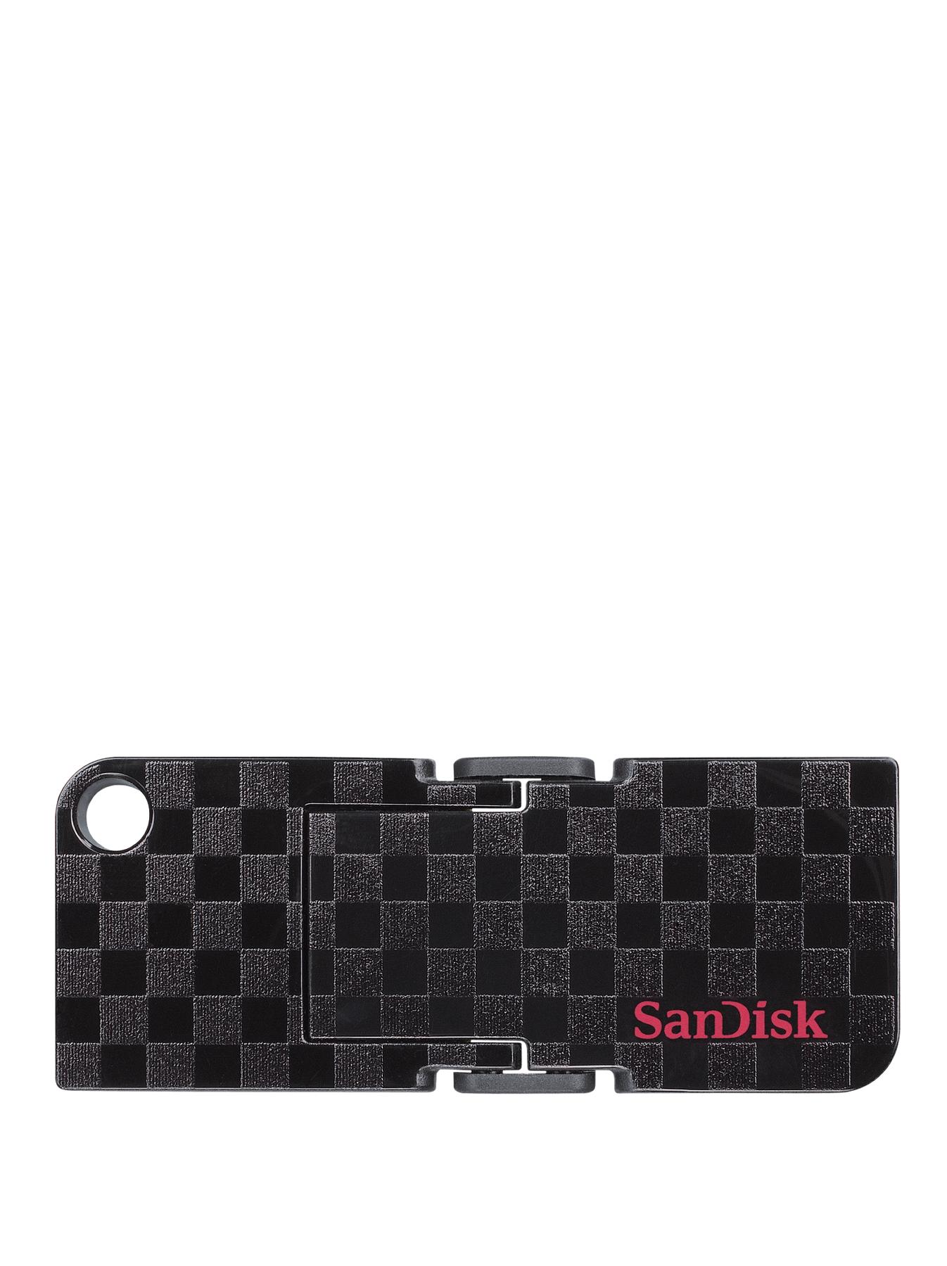 SanDisk Cruzer POP 8Gb Checkerboard USB Drive - Black SanDisk Cruzer POP 8Gb Checkerboard USB Drive - Black