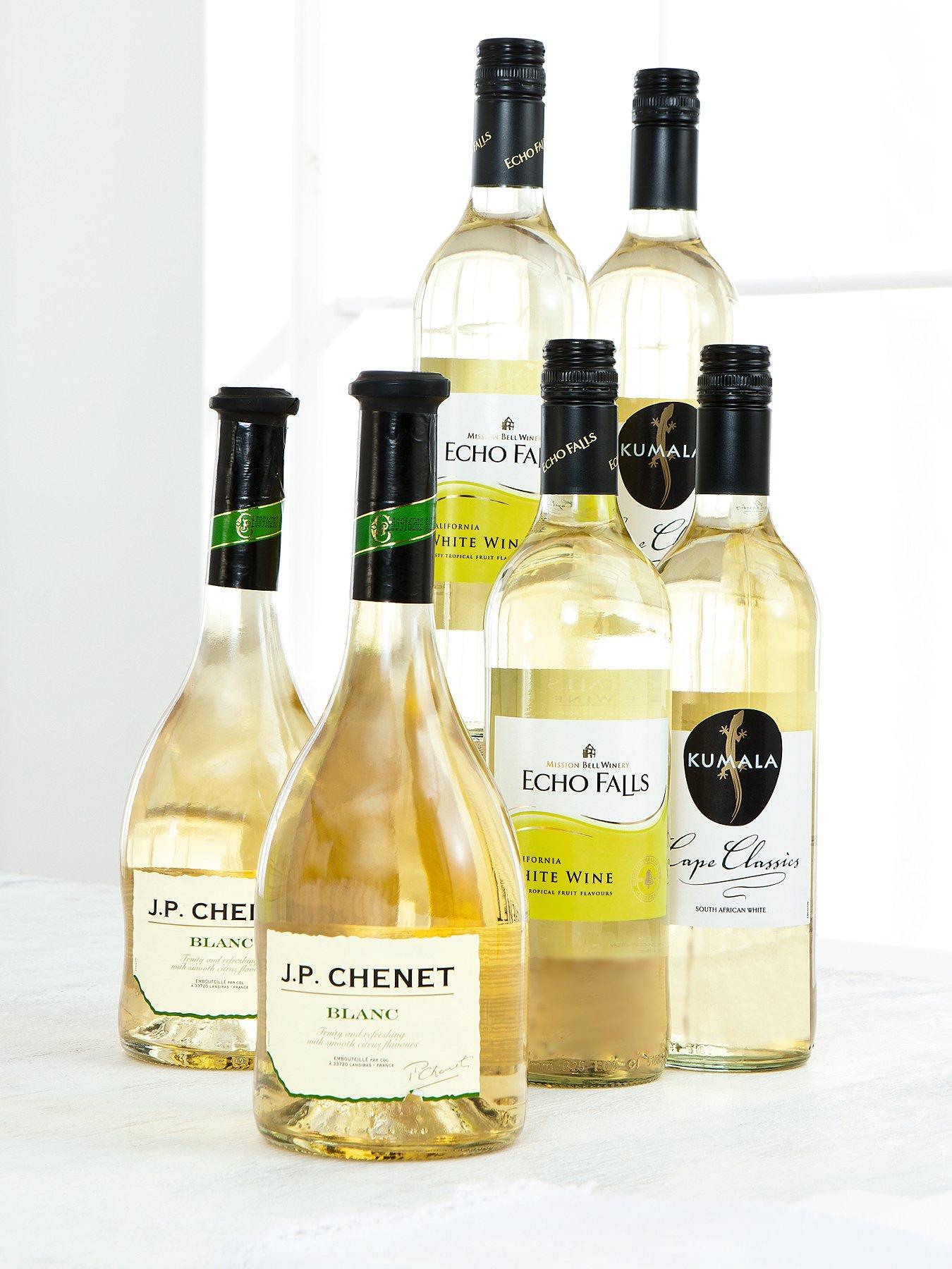 6 Bottles of White Wine Pack 6 Bottles of White Wine Pack