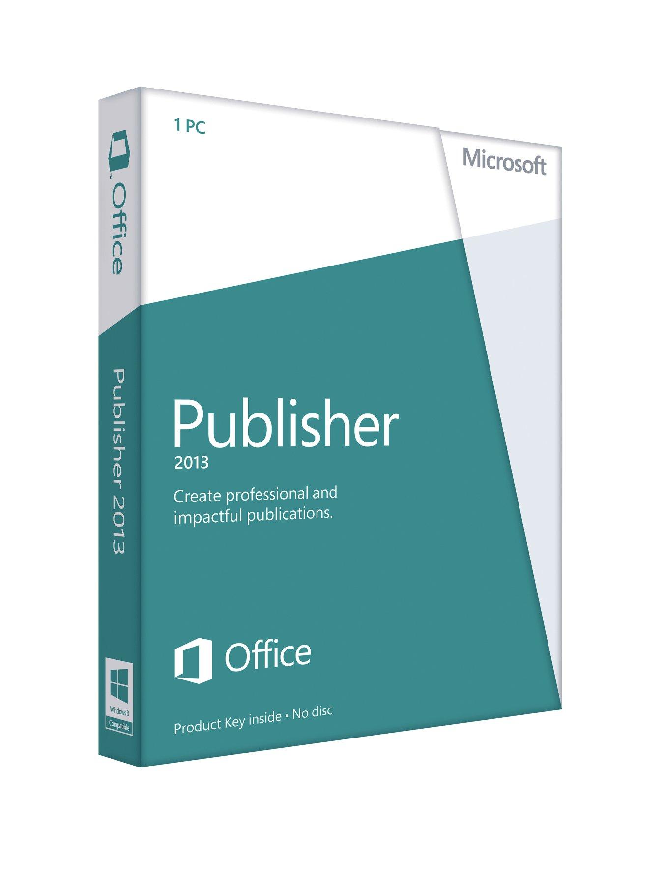 Microsoft Publisher 2013 Microsoft Publisher 2013