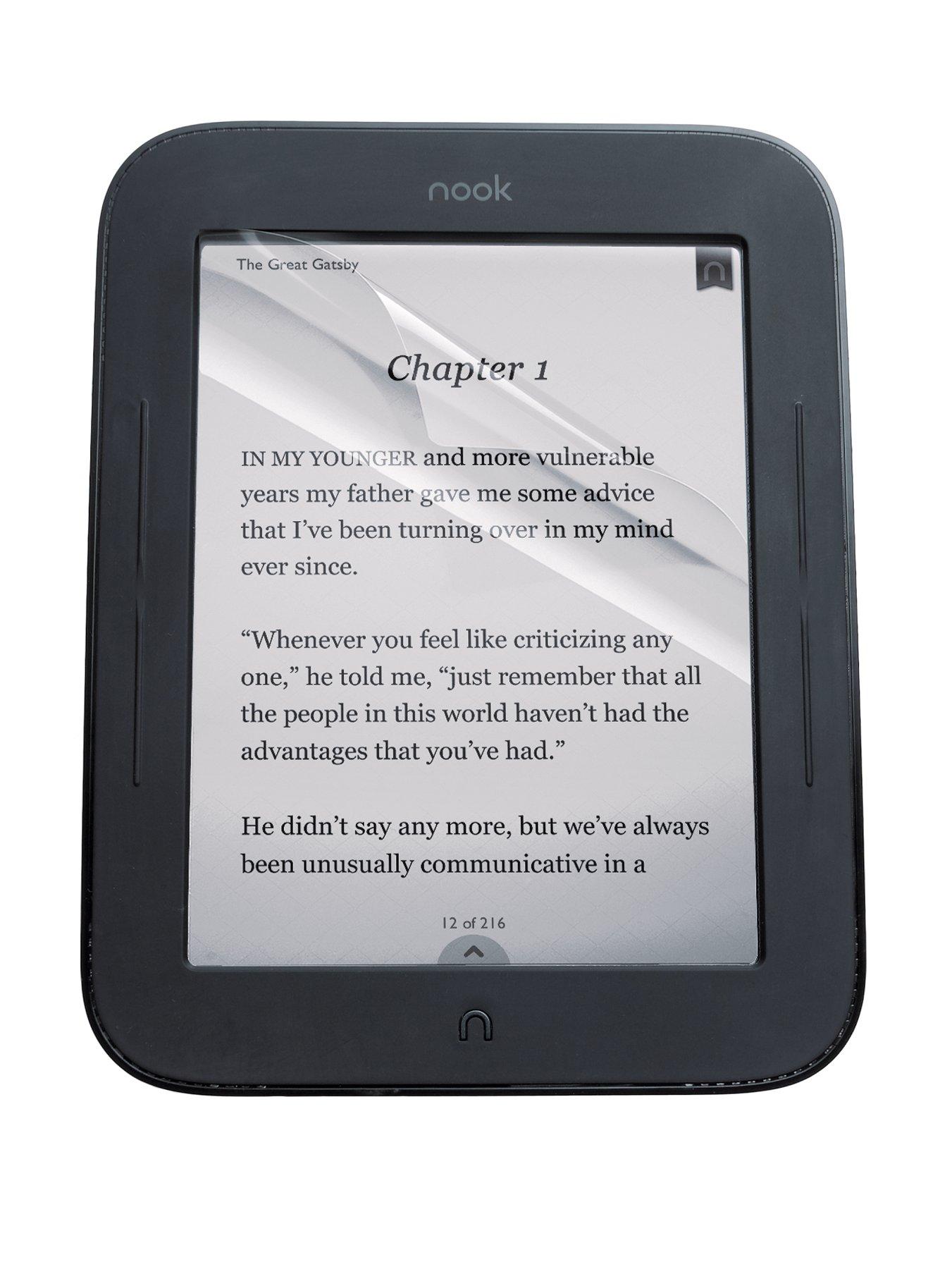 NOOK Simple touch e-reader Anti-Glare Matte 6 inch Screen Protector NOOK Simple touch e-reader Anti-Glare Matte 6 inch Screen Protector