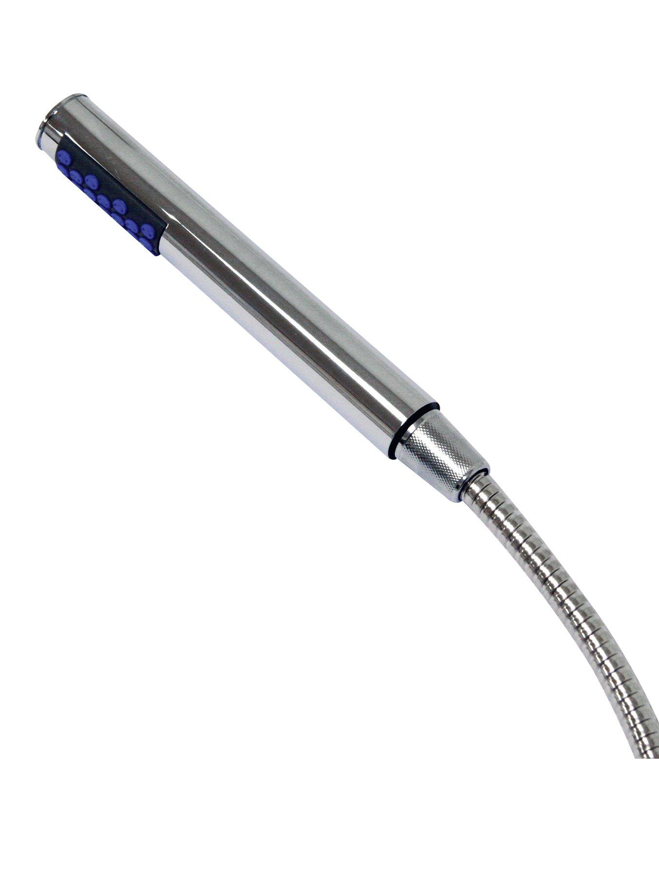 Sabichi Slim Line 1 Function Shower Head and Hose Sabichi Slim Line 1 Function Shower Head and Hose
