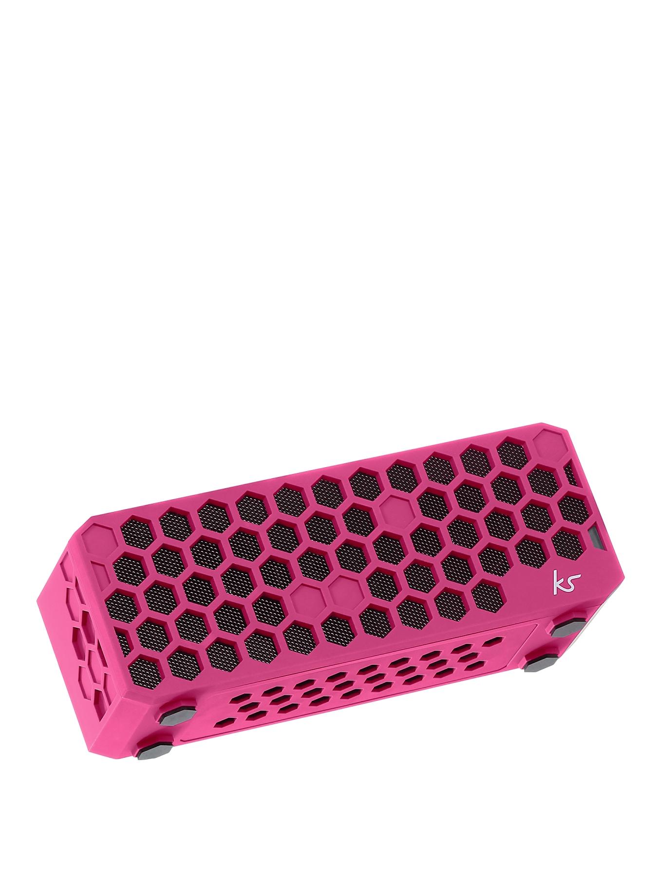Kitsound Hive Bluetooth Wireless Portable Stereo Speaker - Pink Kitsound Hive Bluetooth Wireless Portable Stereo Speaker - Pink
