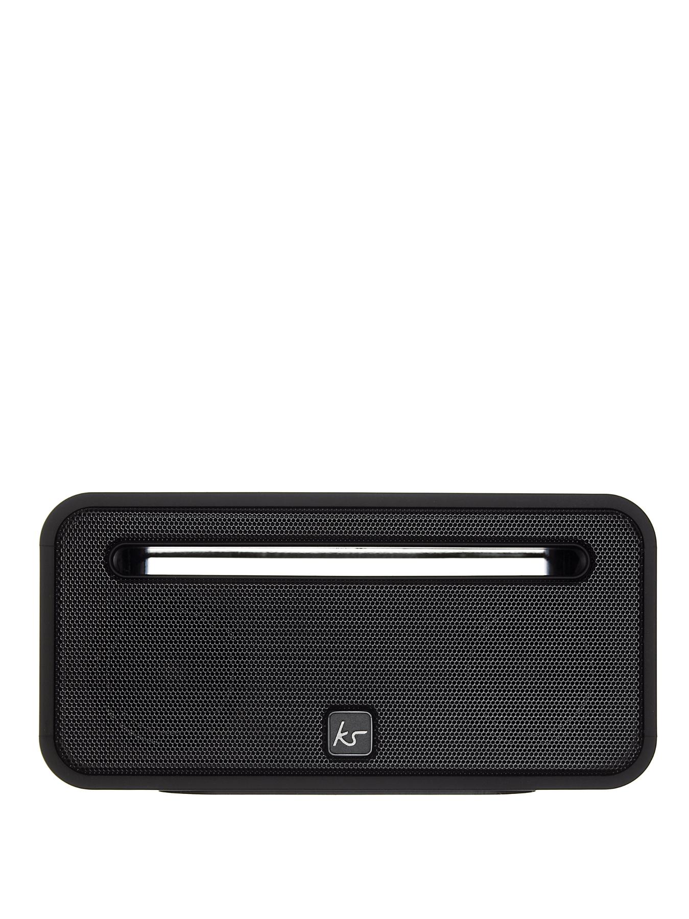 Kitsound Ignite Rechargeable Bluetooth Speaker - Black Kitsound Ignite Rechargeable Bluetooth Speaker - Black