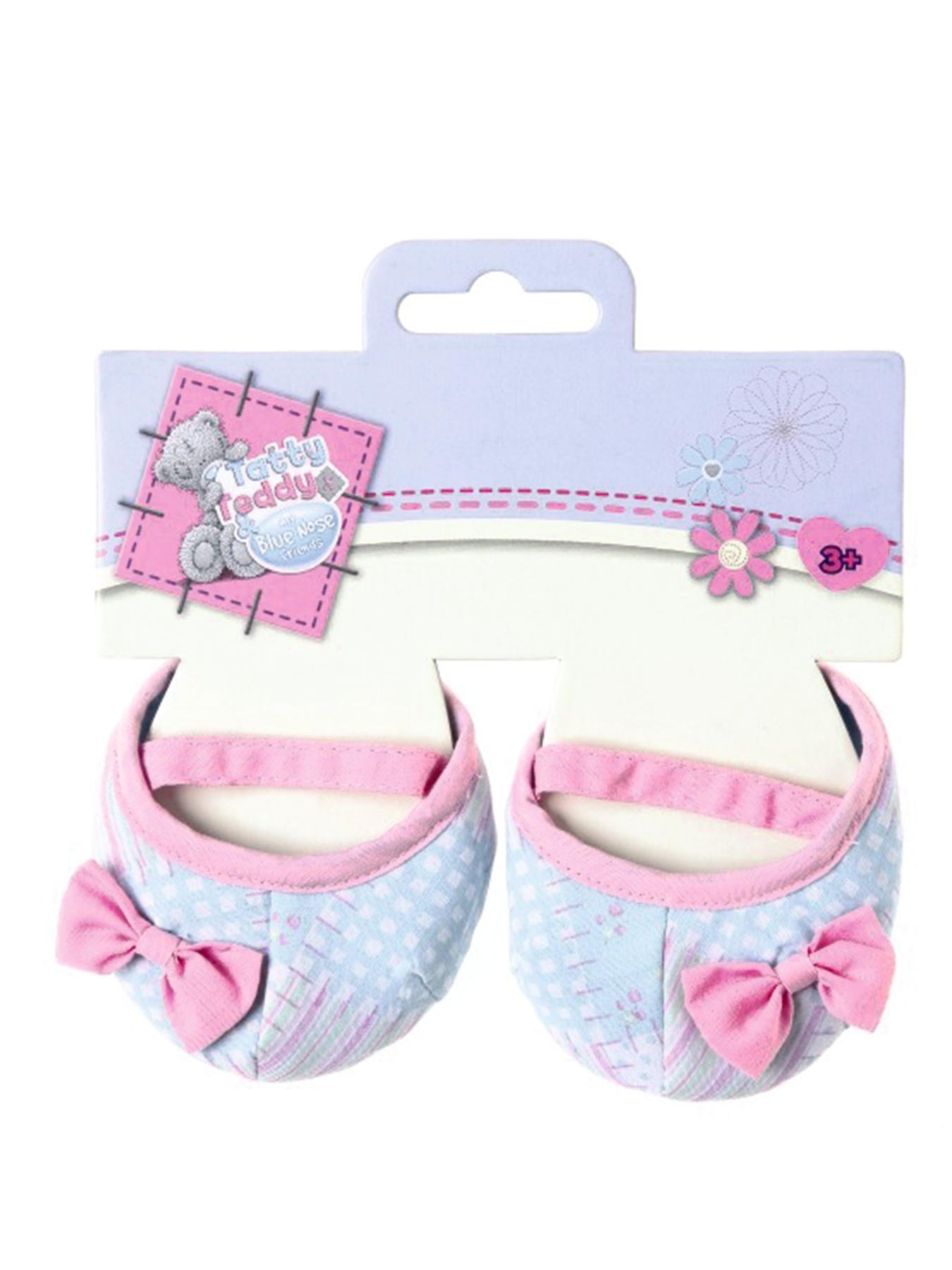 Tatty Teddy and My Blue Nose Friends - Dress Up Tatty Teddy Chequered Bow Shoes Tatty Teddy and My Blue Nose Friends - Dress Up Tatty Teddy Chequered Bow Shoes