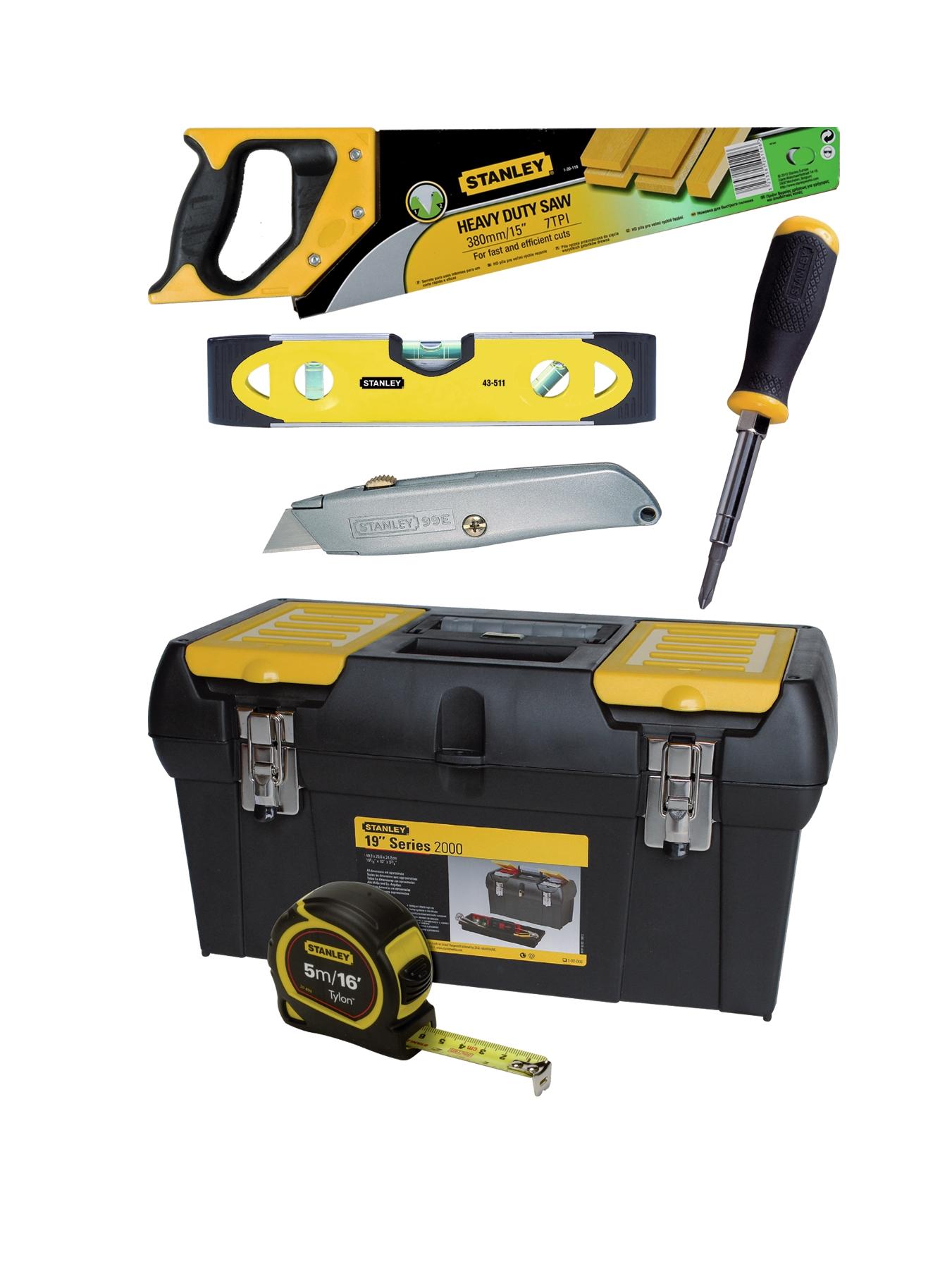 Stanley Tool Box and Tools Stanley Tool Box and Tools