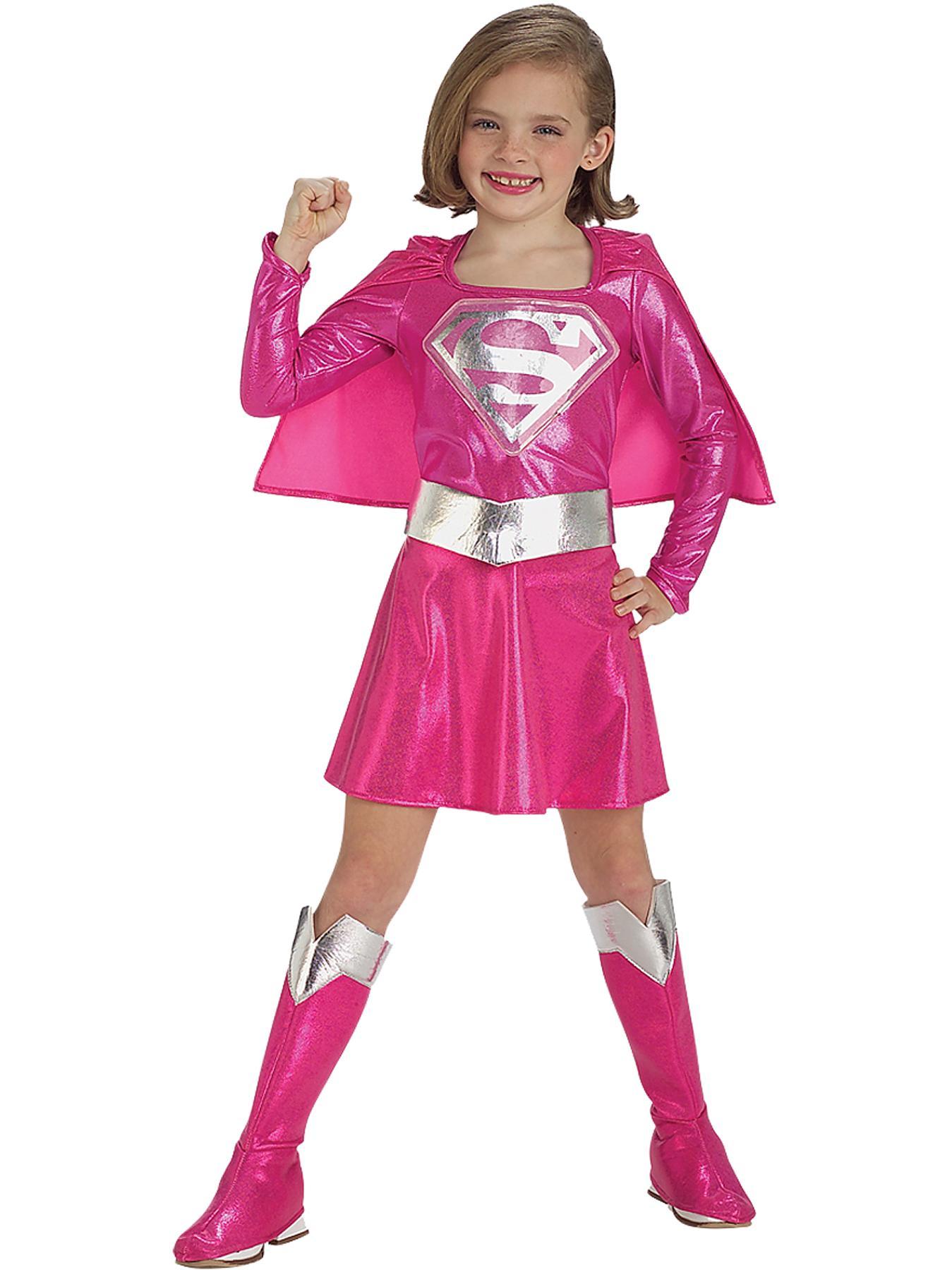Pink Supergirl - Child Costume Pink Supergirl - Child Costume