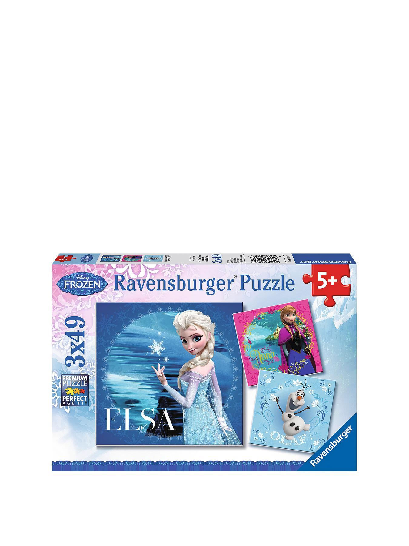 Ravensburger Disney Frozen 3 x 49-Piece Jigsaw Puzzles Ravensburger Disney Frozen 3 x 49-Piece Jigsaw Puzzles