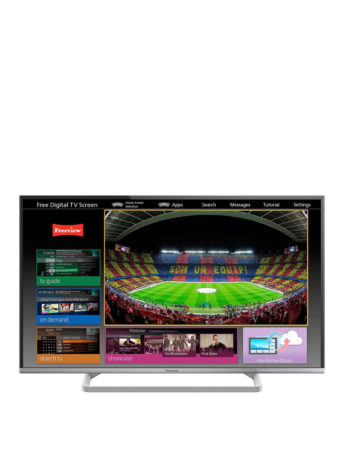 Panasonic TX-42AS600B 42 inch Smart Full HD, Freeview HD LED TV with Freetime Panasonic TX-42AS600B 42 inch Smart Full HD, Freeview HD LED TV with Freetime
