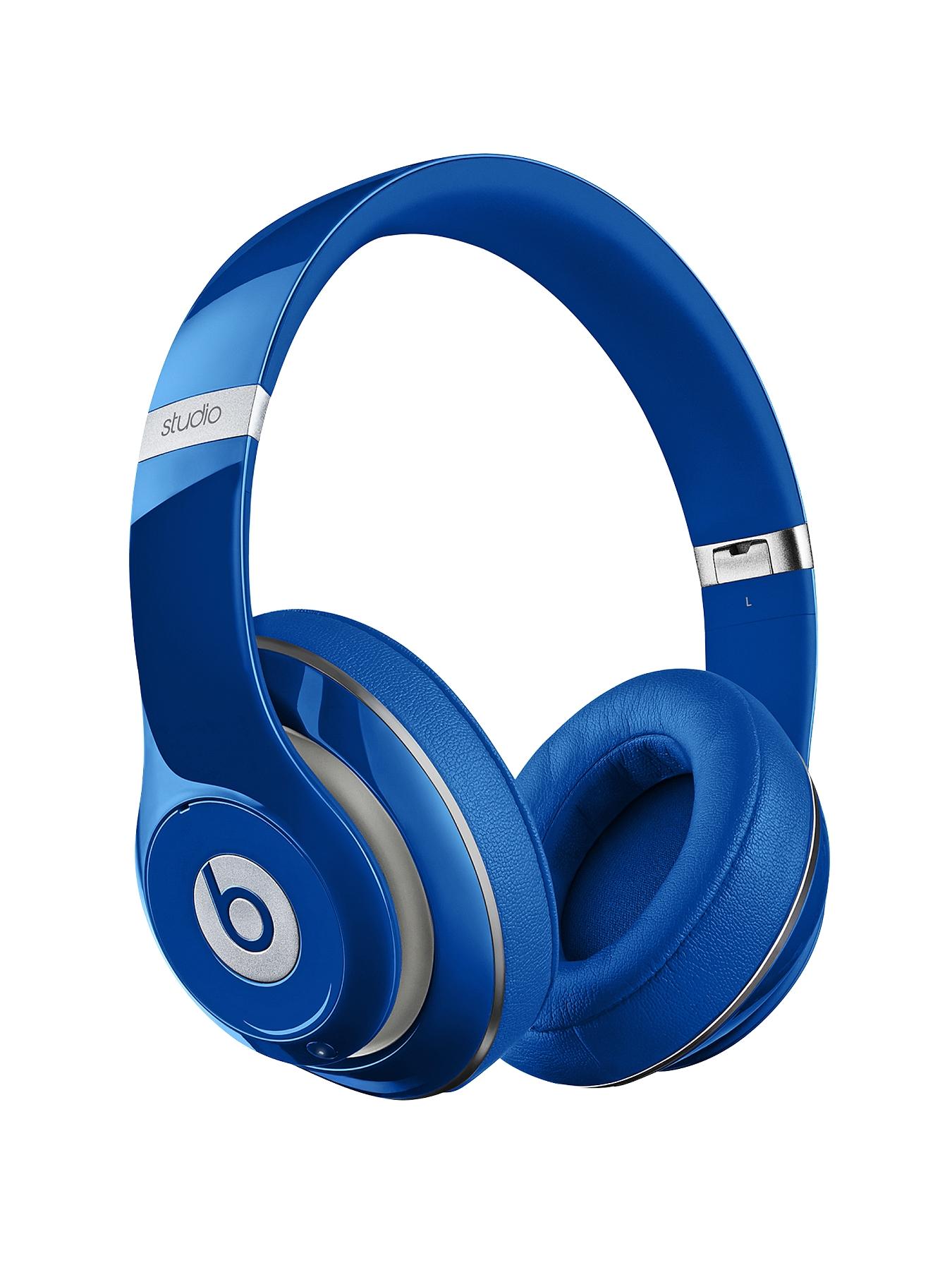 Beats by Dr Dre Studio Wireless Over Ear Headphones - Blue Beats by Dr Dre Studio Wireless Over Ear Headphones - Blue