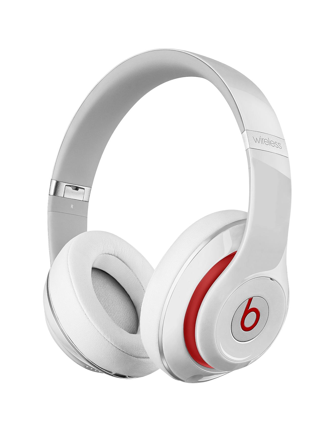 Beats by Dr Dre Studio Wireless Over Ear Headphones - White Beats by Dr Dre Studio Wireless Over Ear Headphones - White