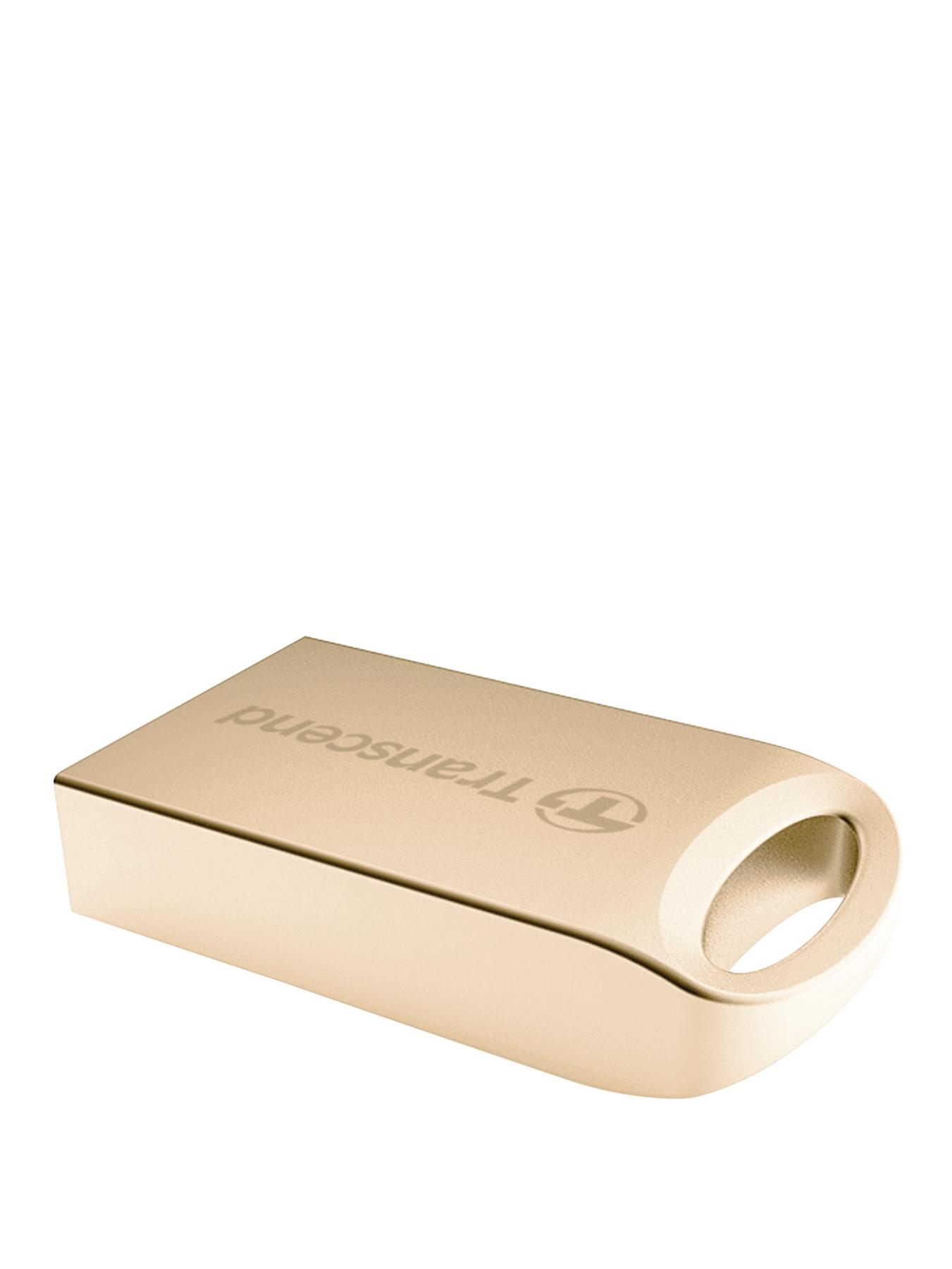 Transcend JetFlash Luxury Series 8Gb USB Flash Drive - Gold Plating Transcend JetFlash Luxury Series 8Gb USB Flash Drive - Gold Plating