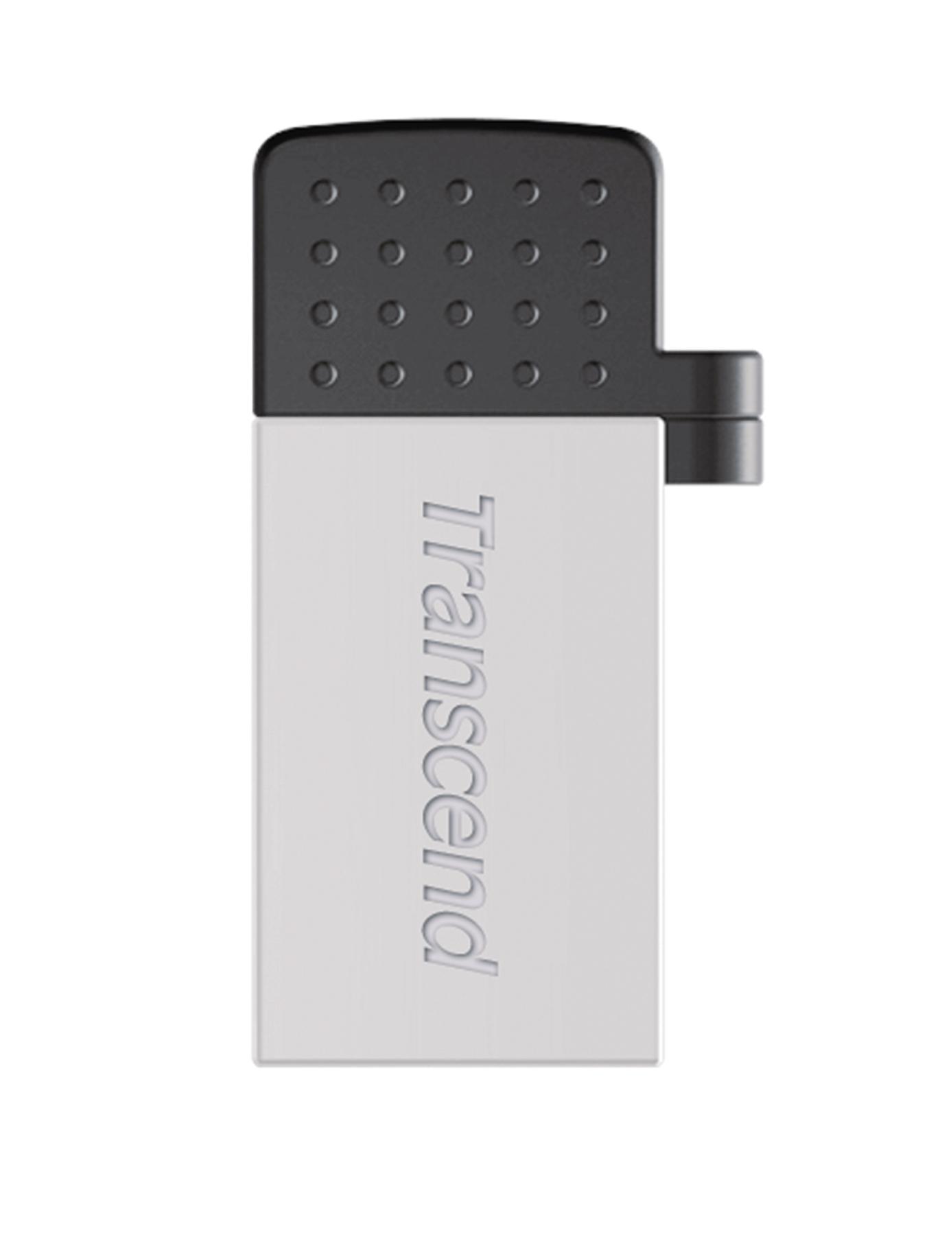 Transcend JetFlash 380 32Gb USB Flash Drive - Silver Plated Transcend JetFlash 380 32Gb USB Flash Drive - Silver Plated