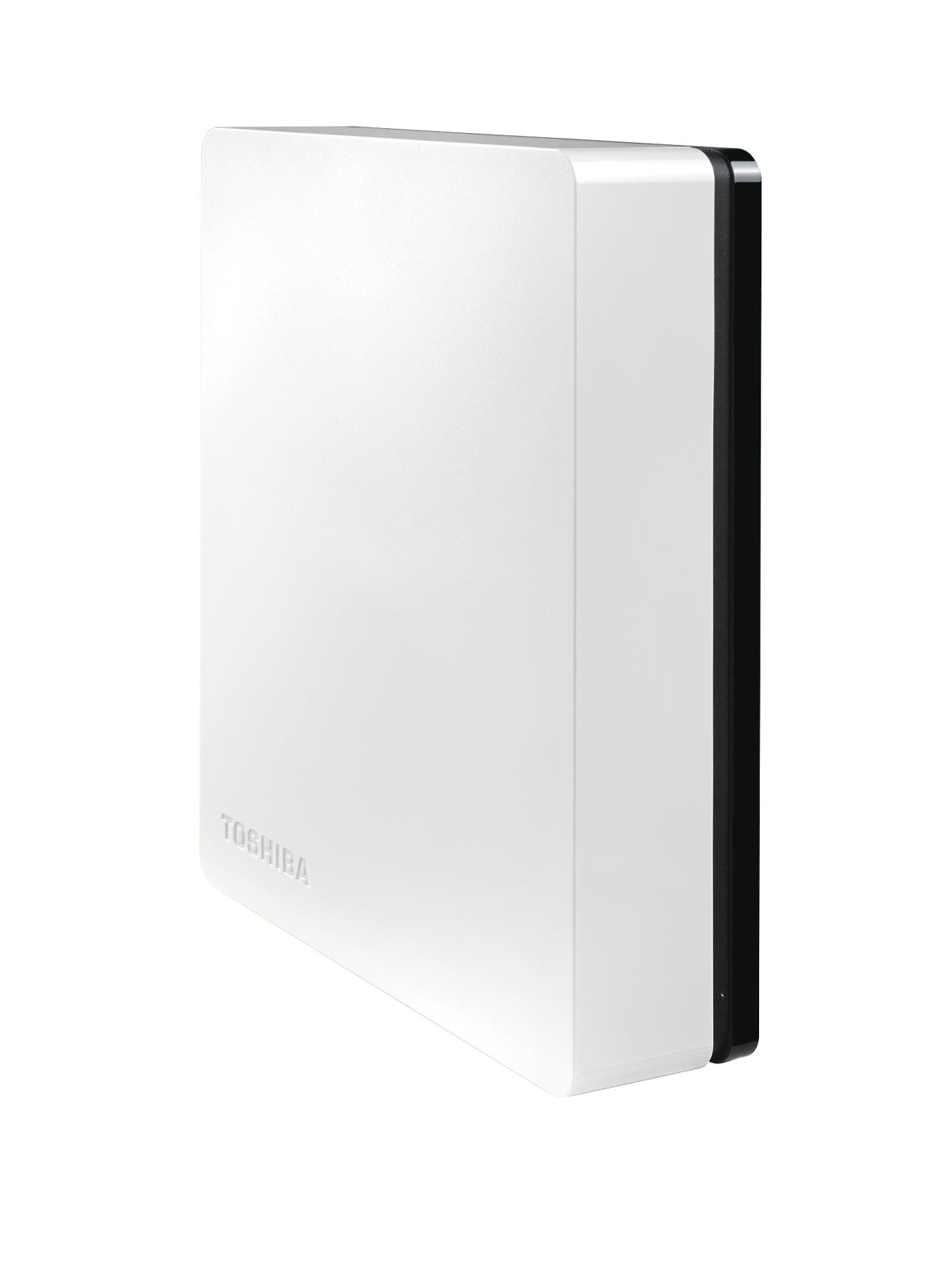 Toshiba STOR.E Canvio Desktop 3Tb External Desktop Hard Drive - Black/White Toshiba STOR.E Canvio Desktop 3Tb External Desktop Hard Drive - Black/White