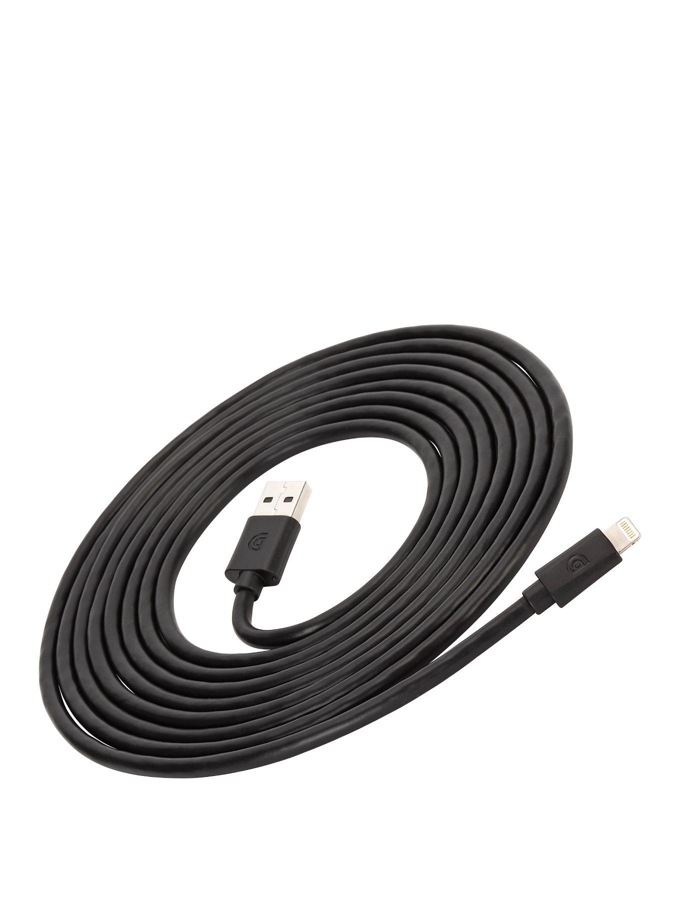 GRIFFIN 3m USB to Lightning Cable - Black GRIFFIN 3m USB to Lightning Cable - Black