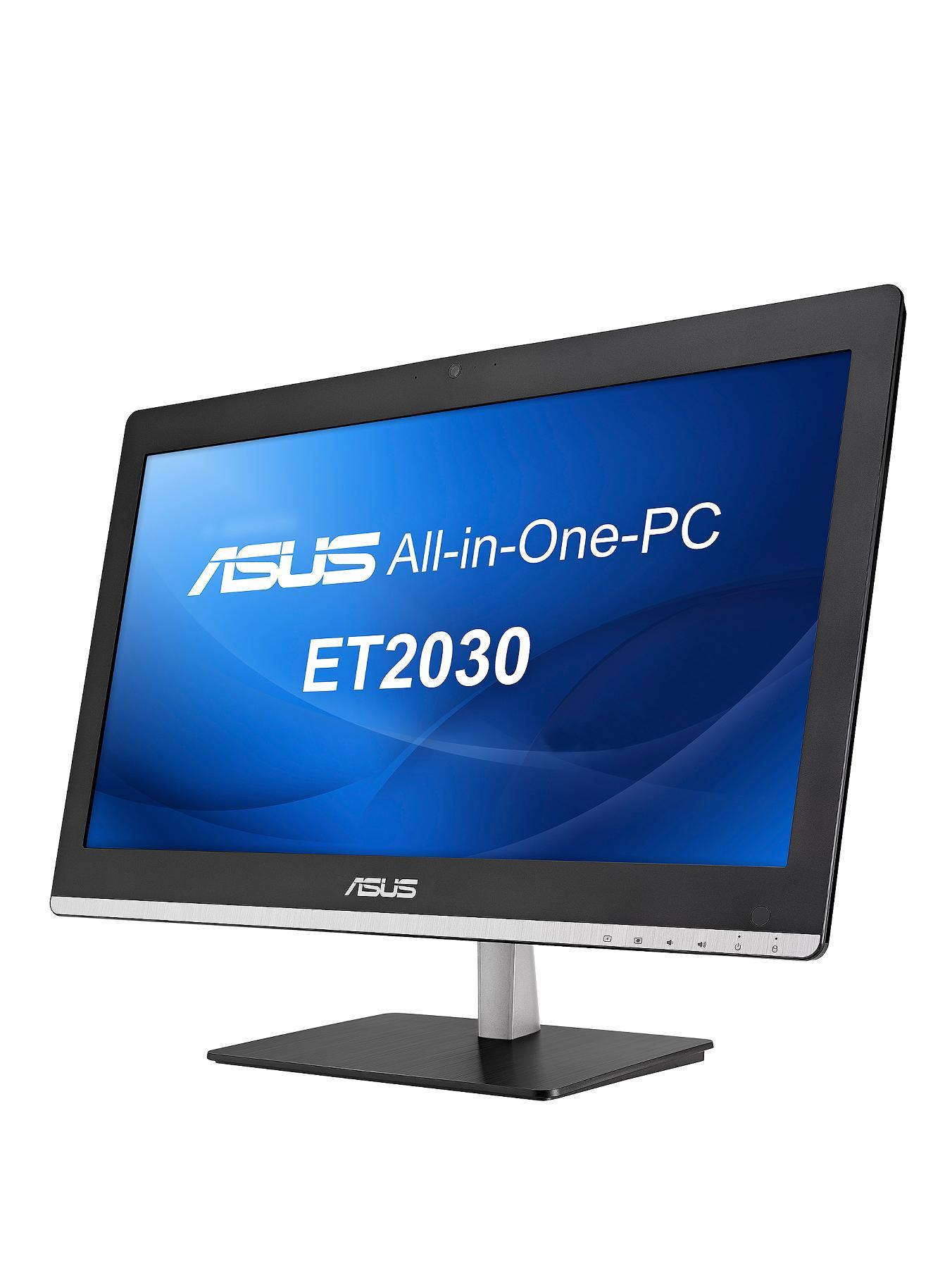 Asus ET2031IUK Intel Pentium Processor, 4GB RAM, 500GB Hard Drive, Wifi, 20 inch, All In One Desktop - Black/Silver Asus ET2031IUK Intel Pentium Processor, 4GB RAM, 500GB Hard Drive, Wifi, 20 inch, All In One Desktop - Black/Silver