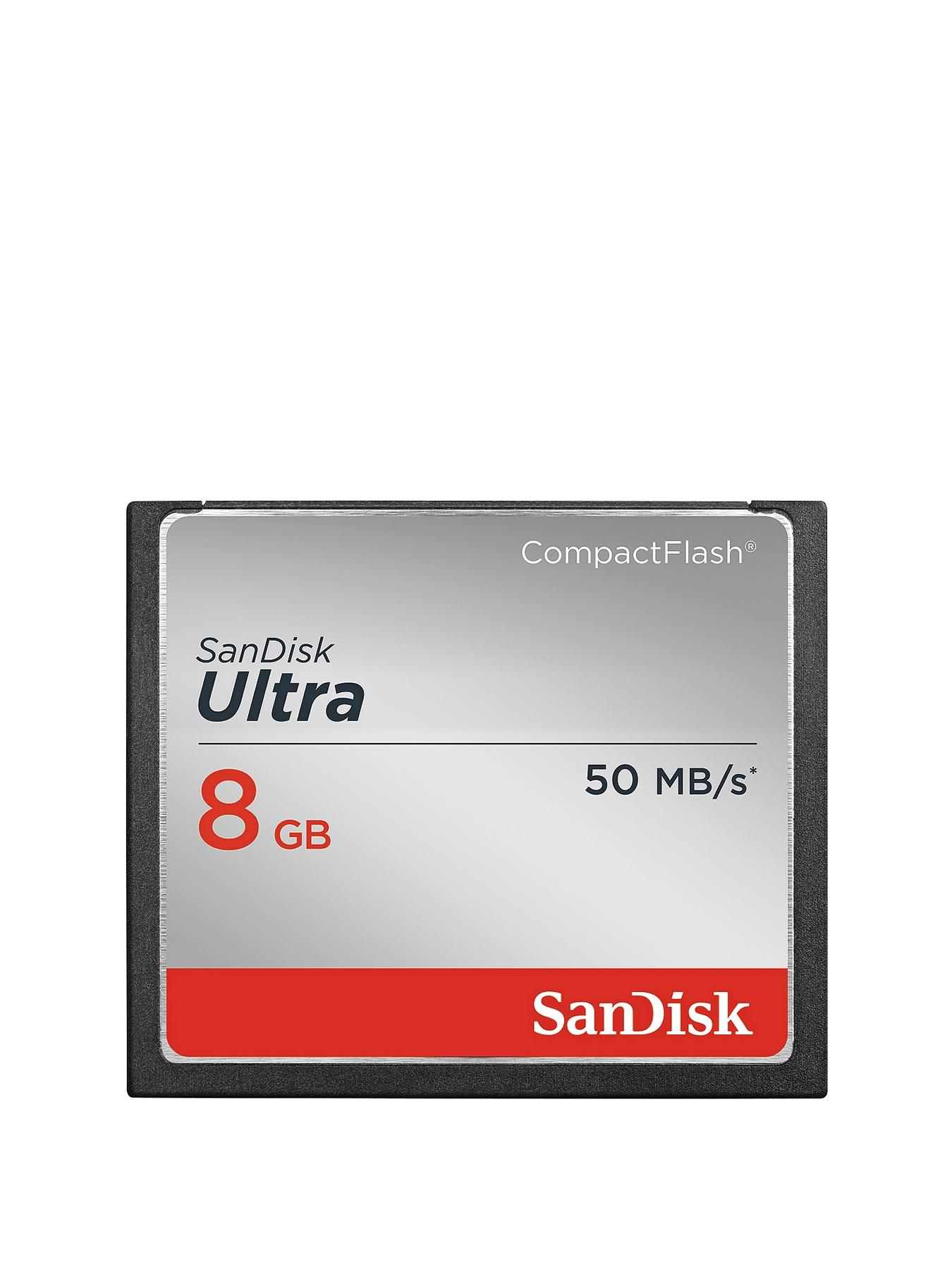 SanDisk Compact Flash Ultra 8Gb, 50Mb/s Memory Card SanDisk Compact Flash Ultra 8Gb, 50Mb/s Memory Card