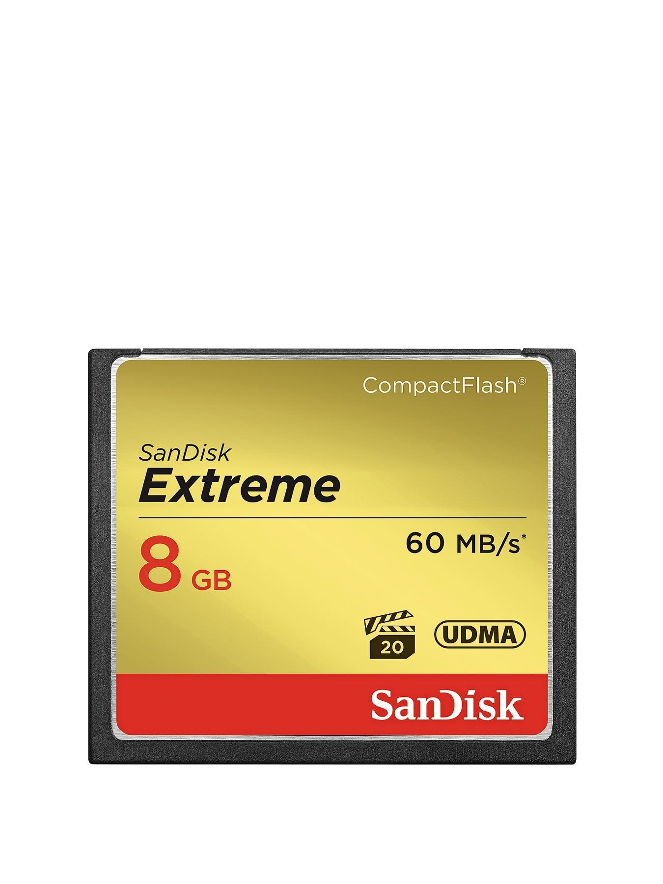 SanDisk Compact Flash Extreme 8Gb 60Mb/sec Memory Card SanDisk Compact Flash Extreme 8Gb 60Mb/sec Memory Card