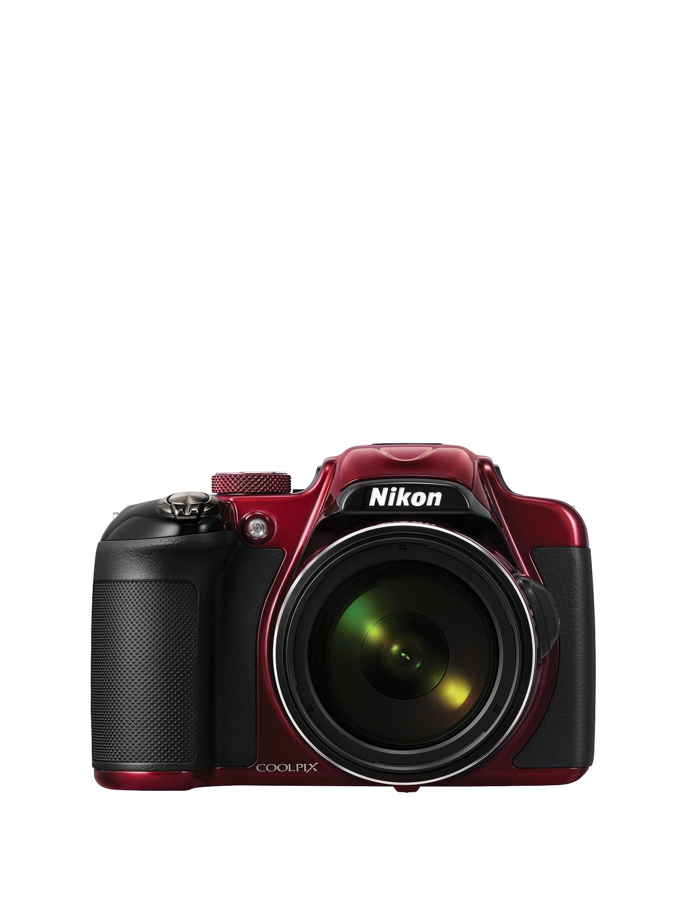 Nikon P600 Coolpix 16 Megapixel Digital Camera - Red Nikon P600 Coolpix 16 Megapixel Digital Camera - Red