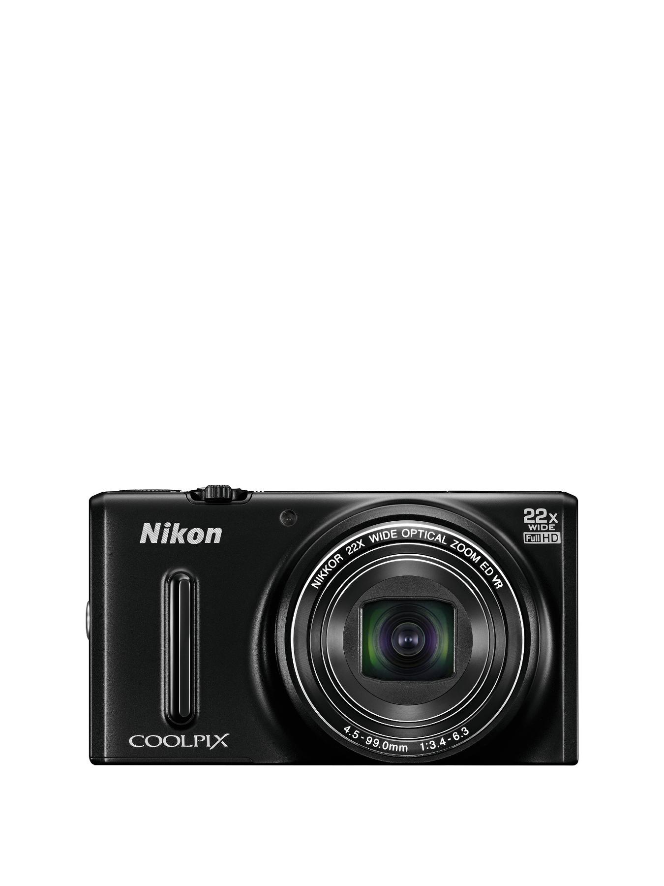 Nikon S9600 16 Megapixel Digital Camera - Black Nikon S9600 16 Megapixel Digital Camera - Black