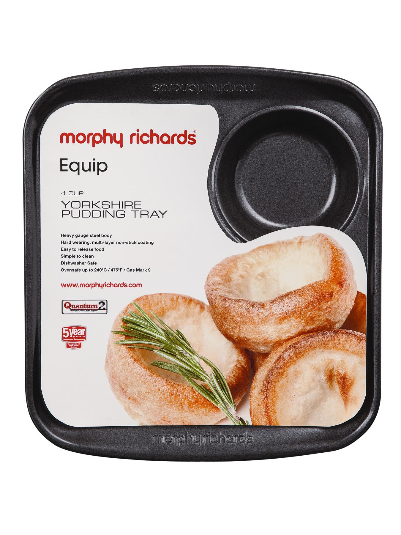 Morphy Richards 4 Cup Yorkshire Pudding Tray Morphy Richards 4 Cup Yorkshire Pudding Tray