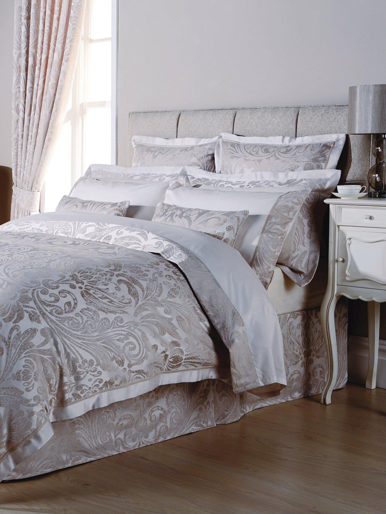 Christy Marianne Oxford Pillowcases (Pair) - Ivory, Ivory Christy Marianne Oxford Pillowcases (Pair) - Ivory, Ivory