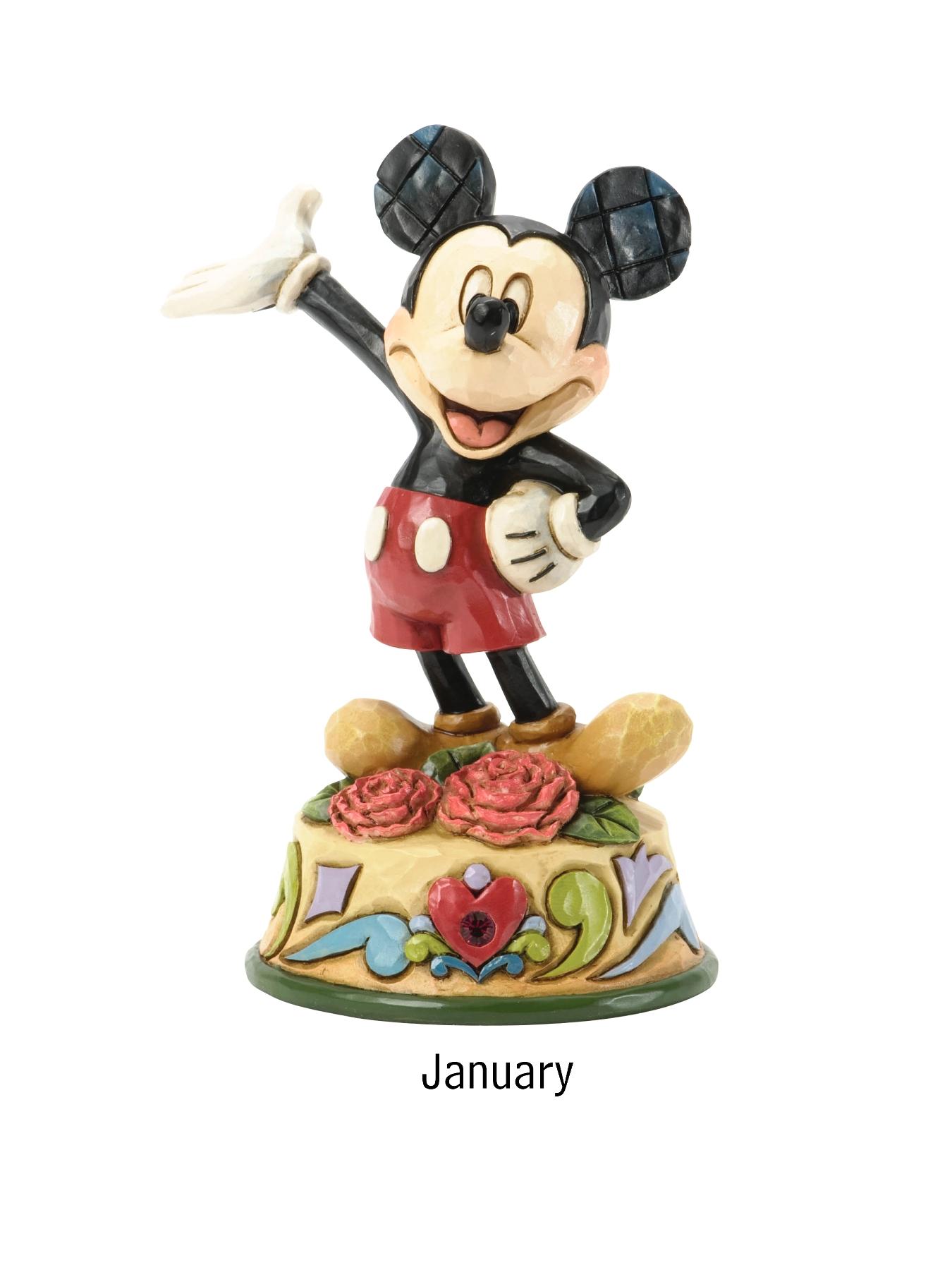 Disney Traditions Mickey Mouse Birthstone Figurine Disney Traditions Mickey Mouse Birthstone Figurine