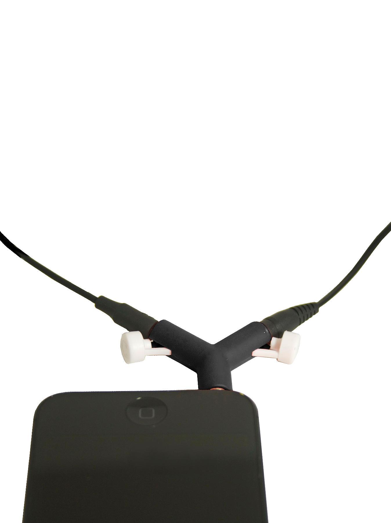 Headphone Splitter - Pink, Pink,Black Headphone Splitter - Pink, Pink,Black