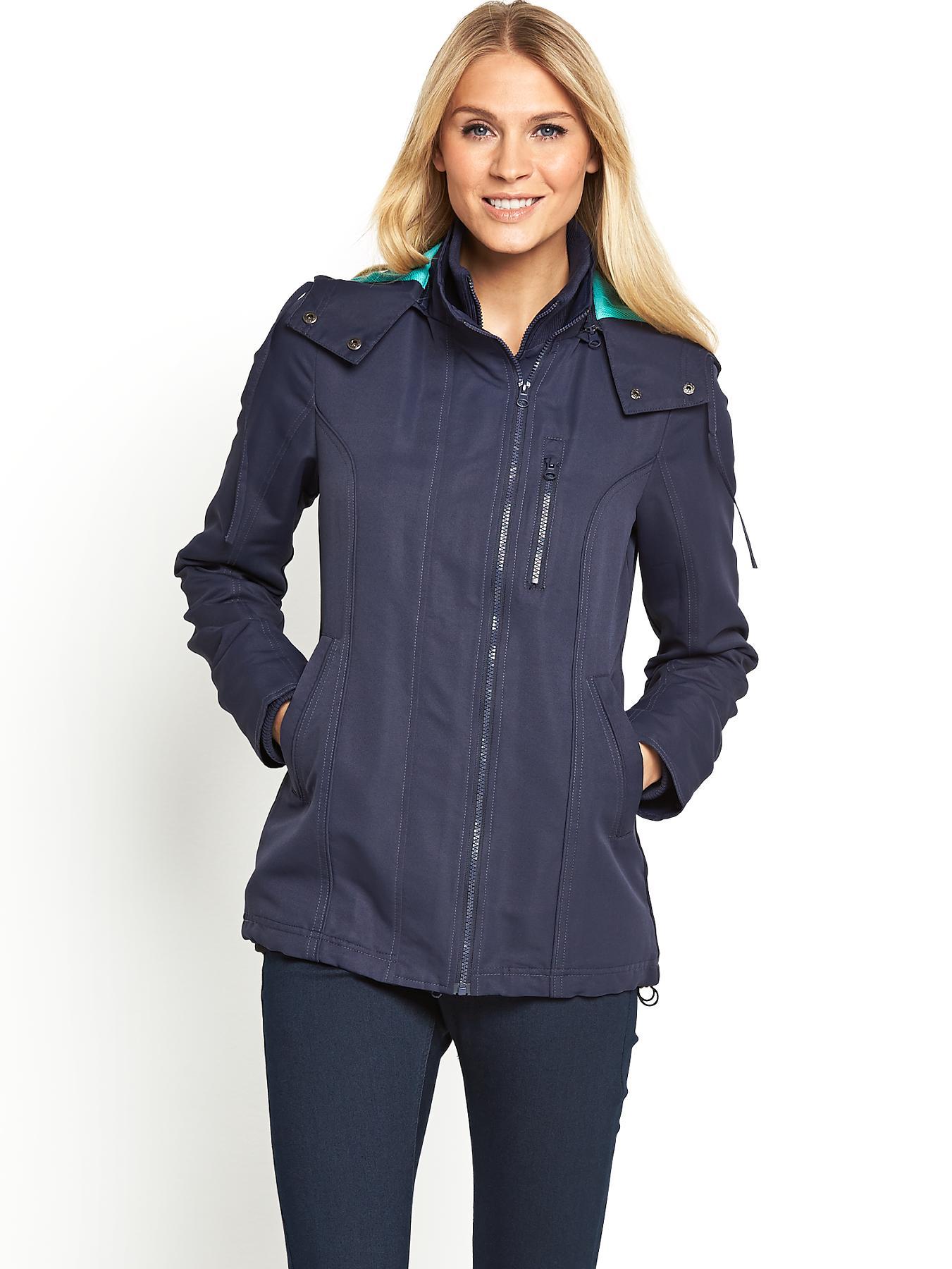 South Fitted Windcheater - Black, Black,Navy South Fitted Windcheater - Black, Black,Navy