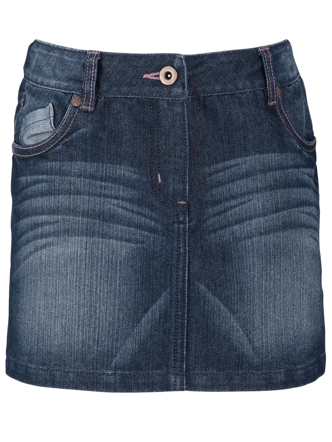 Freespirit Girls Dark Wash Denim Skirt Freespirit Girls Dark Wash Denim Skirt