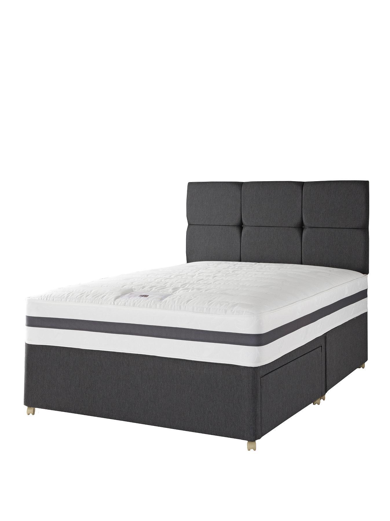 Airsprung Riva Pocket Memory Contour System Divan with Optional Storage Airsprung Riva Pocket Memory Contour System Divan with Optional Storage
