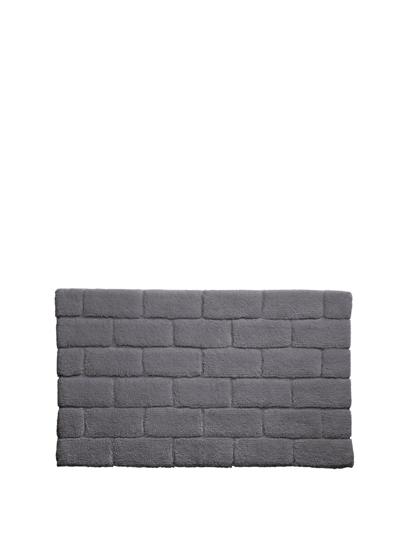 HugRug Bamboo Brick Bathmat - Cream, Cream,White,Graphite HugRug Bamboo Brick Bathmat - Cream, Cream,White,Graphite