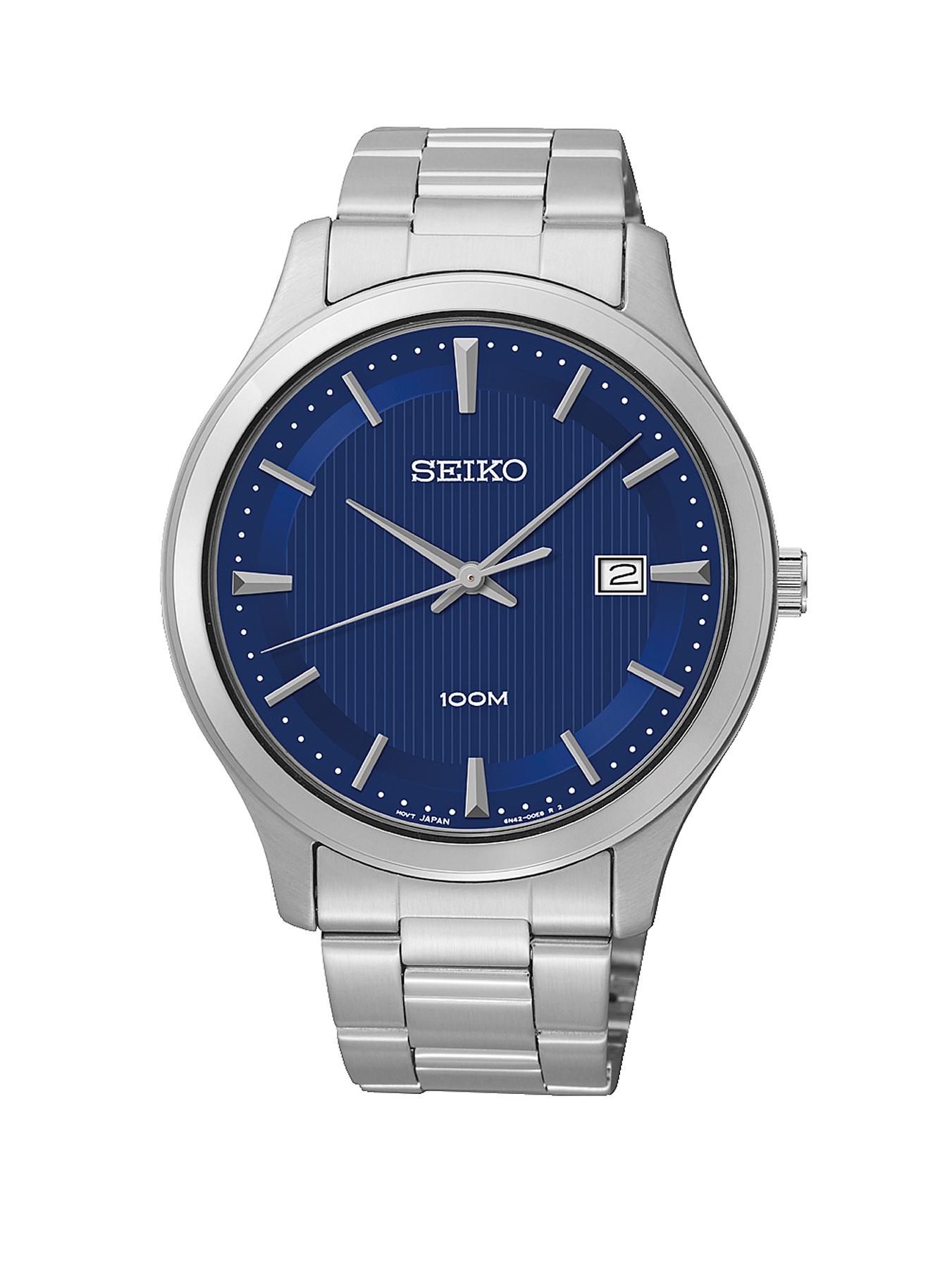 Seiko Stainless Steel Mens Watch Seiko Stainless Steel Mens Watch