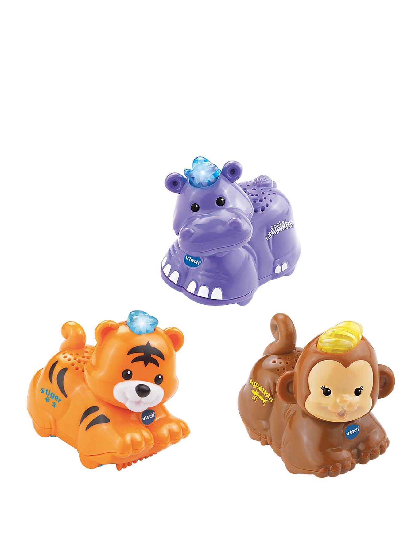 VTech Toot Toot Animals - Tiger, Hippo and Monkey VTech Toot Toot Animals - Tiger, Hippo and Monkey