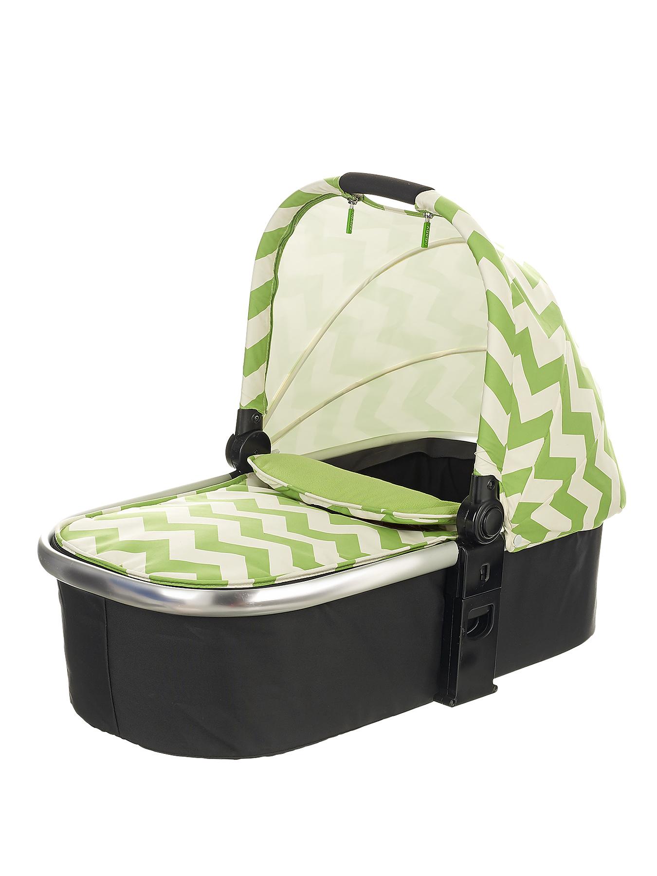 Obaby Chase pramette – black/lime