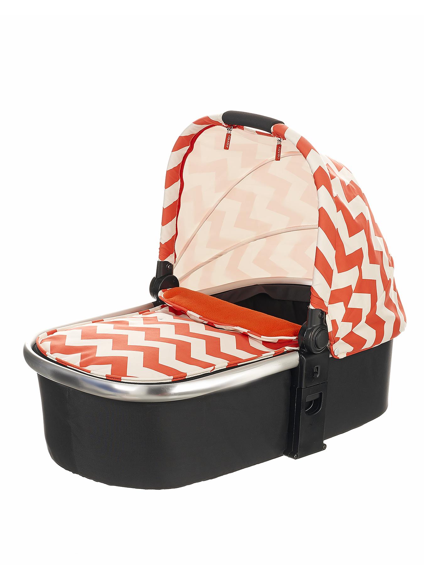 Obaby Chase Pramette -ZigZag Orange