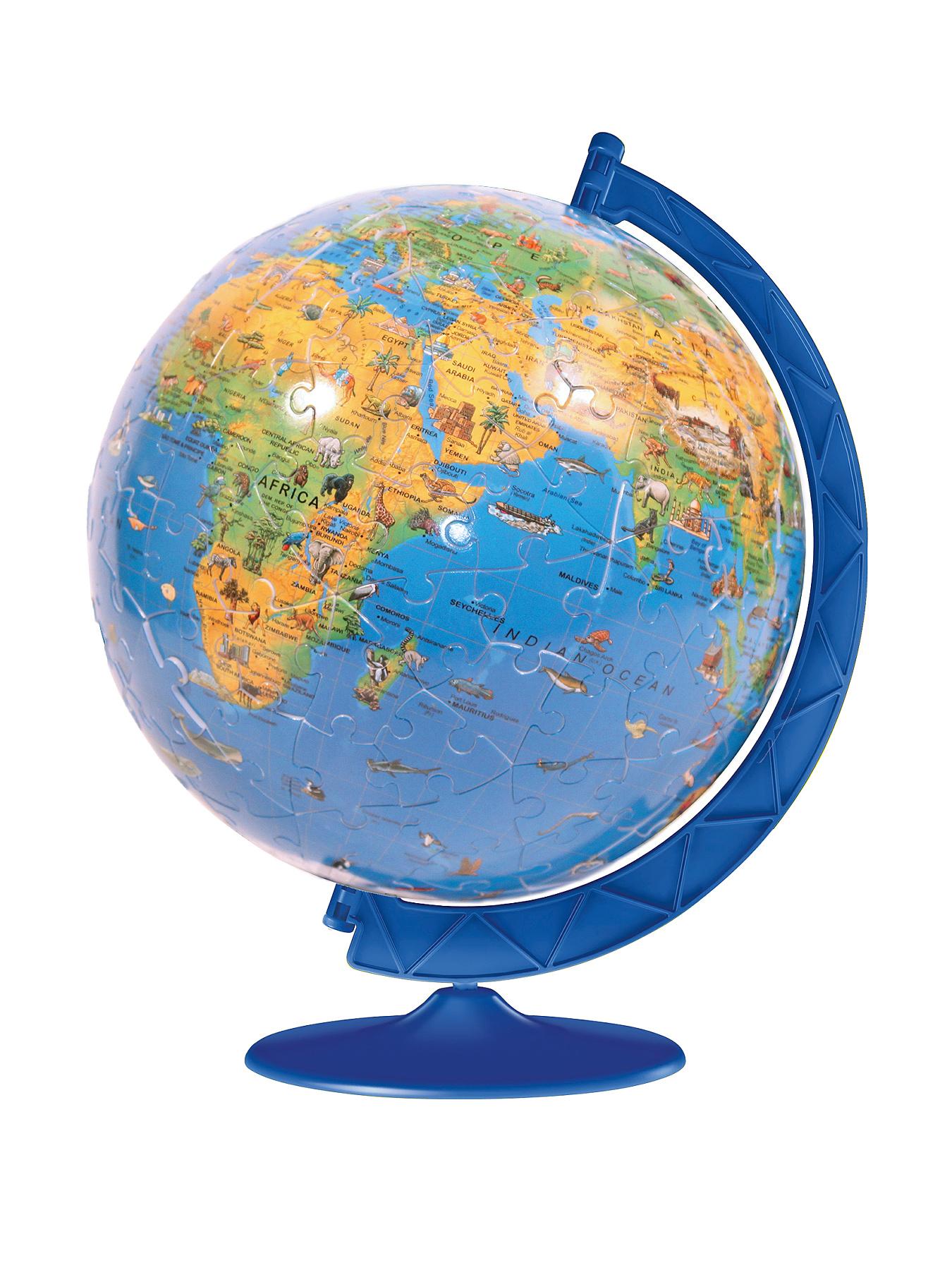 Ravensburger Children's World Map 3D Puzzle - 180-piece Ravensburger Children's World Map 3D Puzzle - 180-piece