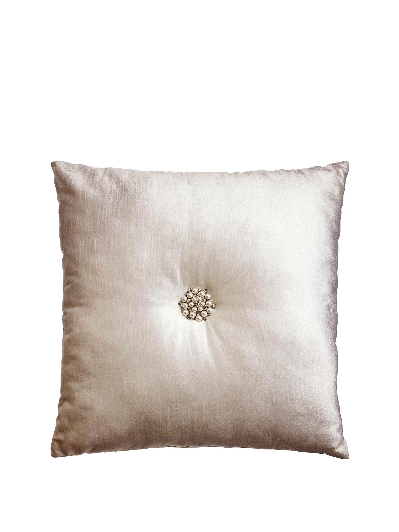 Kylie Minogue Catarina Filled Square Cushion - Gold, Gold Kylie Minogue Catarina Filled Square Cushion - Gold, Gold