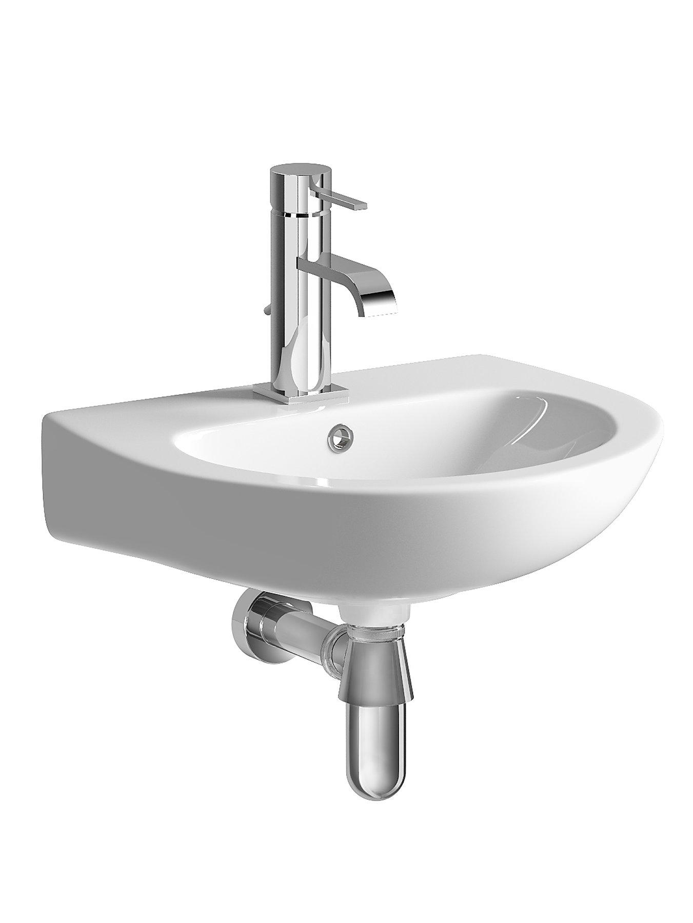 Cloakroom Basin and Bottle Trap 1 Tap Hole Cloakroom Basin and Bottle Trap 1 Tap Hole