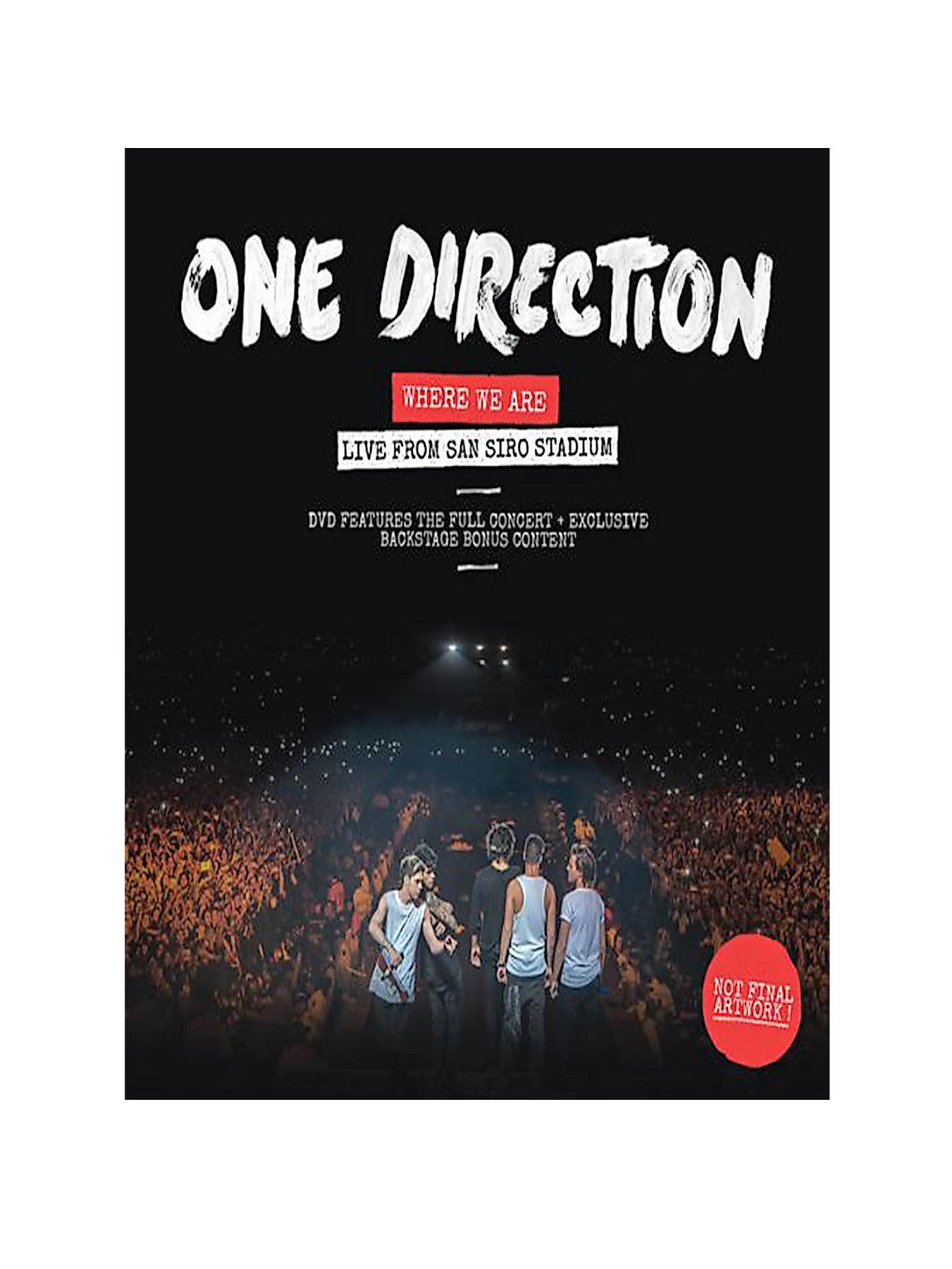 One Direction One Direction - Where We Are (Live from San Siro Stadium/Live Recording) - DVD One Direction One Direction - Where We Are (Live from San Siro Stadium/Live Recording) - DVD