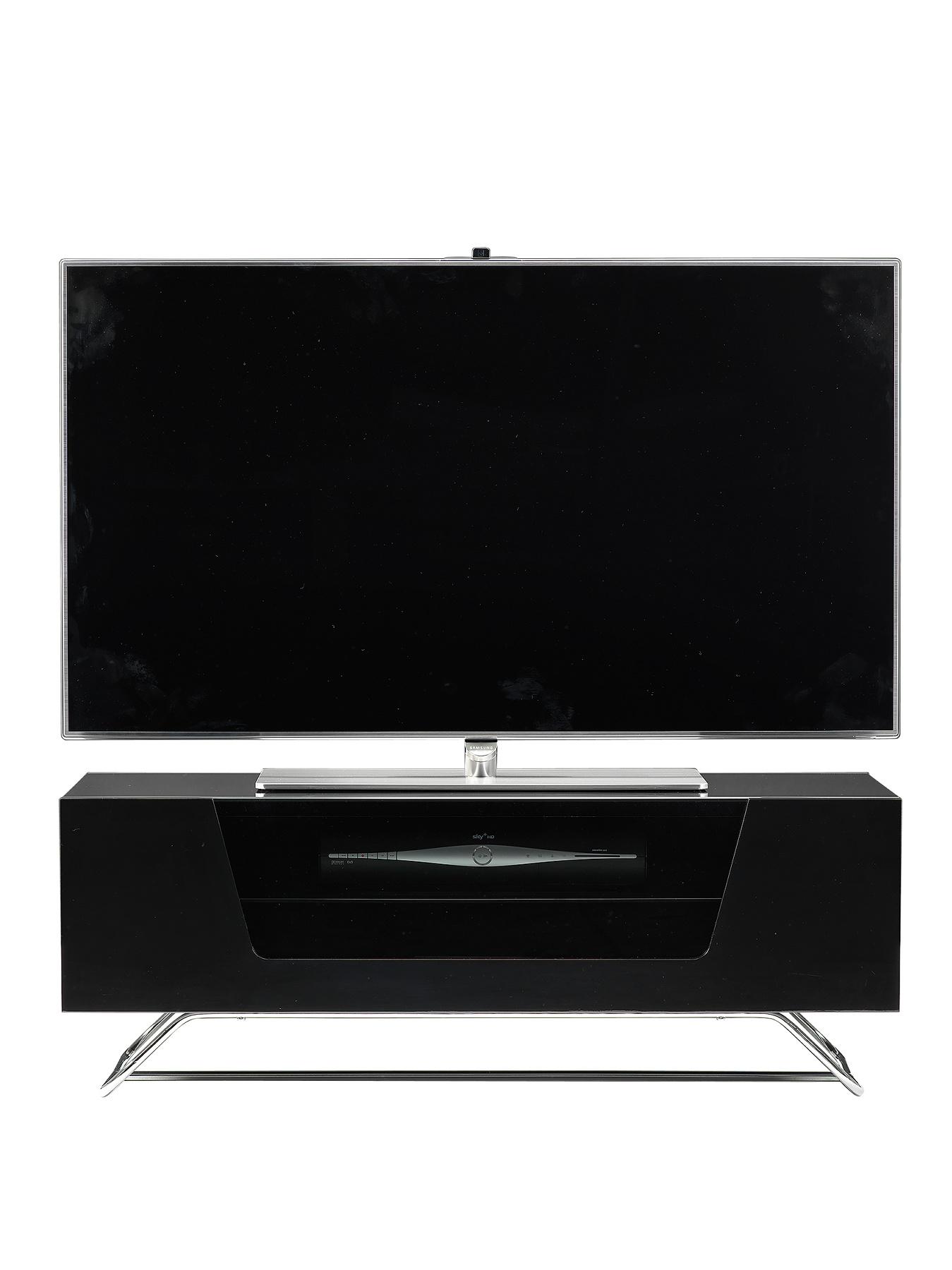 Alphason Chromium TV Stand - fits up to 50 inch TV - Black Alphason Chromium TV Stand - fits up to 50 inch TV - Black