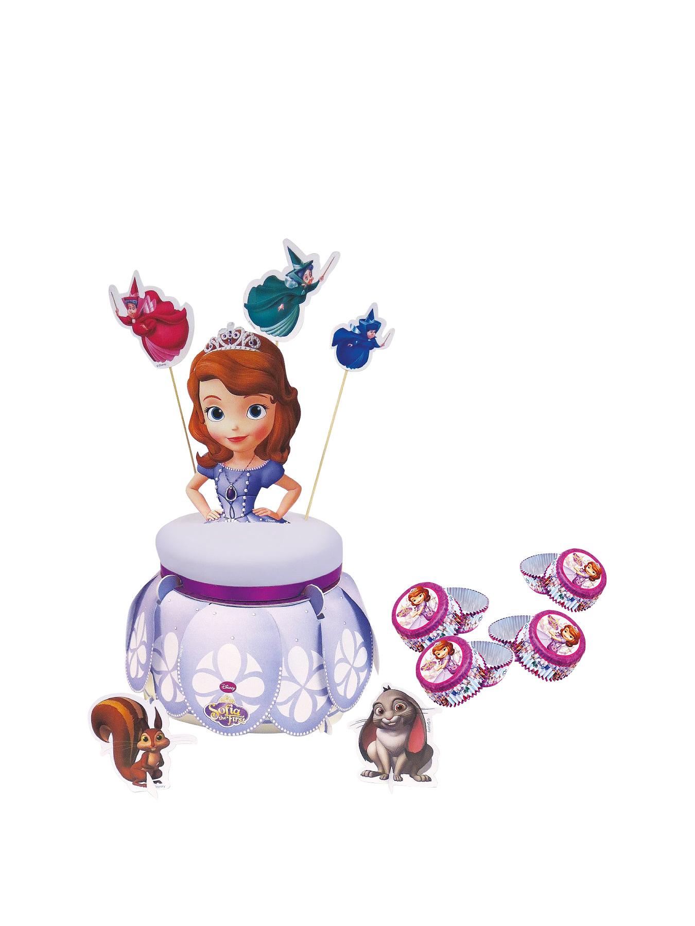 Sofia The First Cake Stand with 48 Cup Cake Cases Sofia The First Cake Stand with 48 Cup Cake Cases