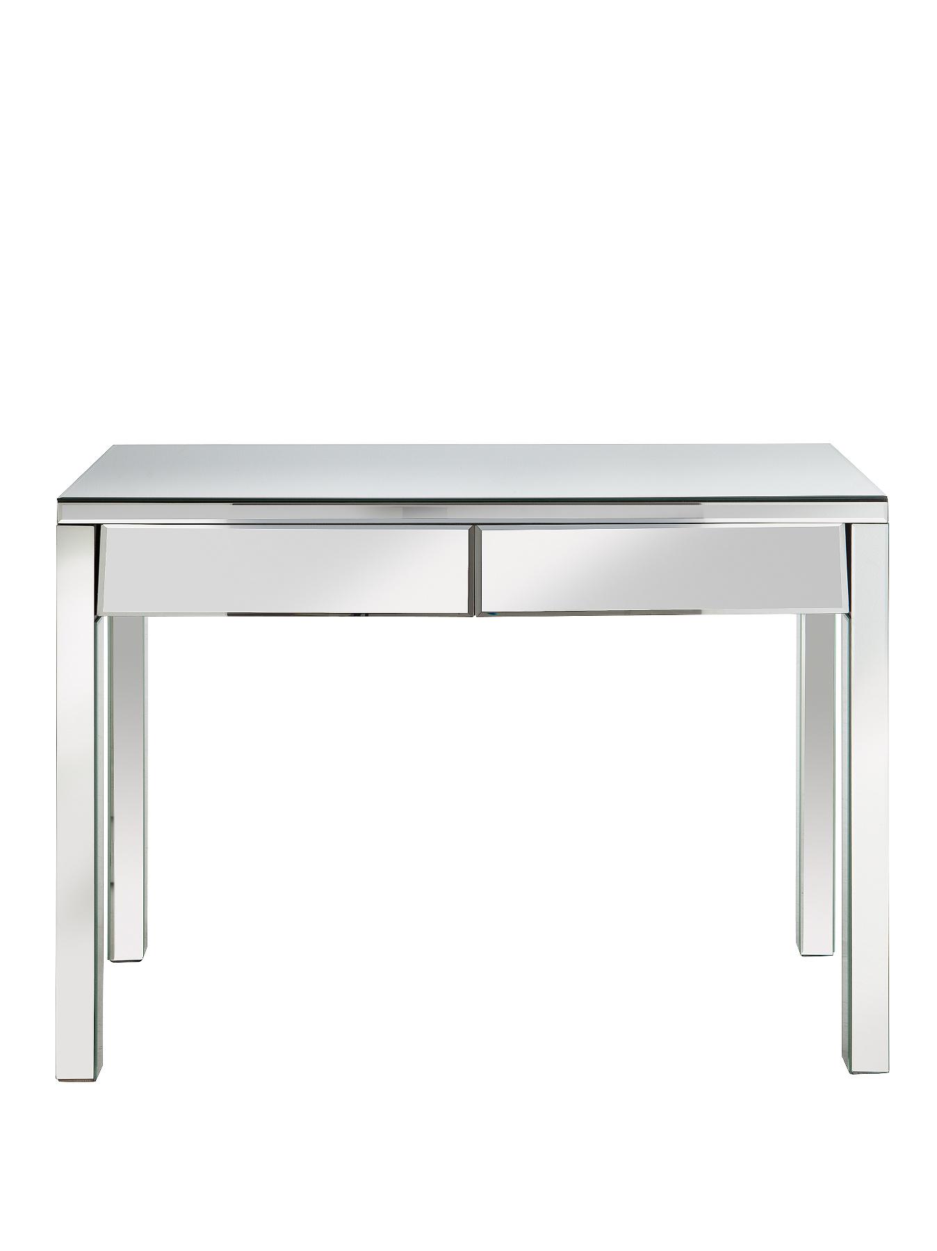 New Monte Carlo Ready Assembled 2-Drawer Mirrored Dressing Table New Monte Carlo Ready Assembled 2-Drawer Mirrored Dressing Table