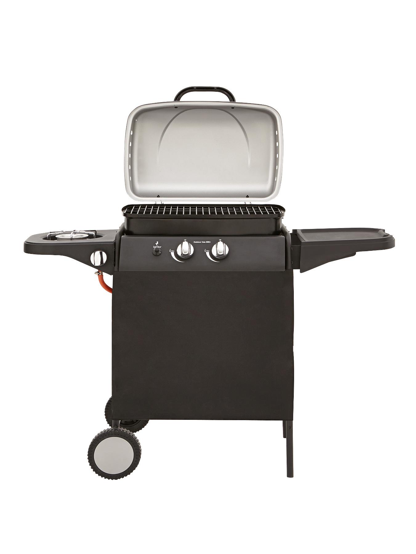 2 Burner Gas BBQ with Side Burner 2 Burner Gas BBQ with Side Burner