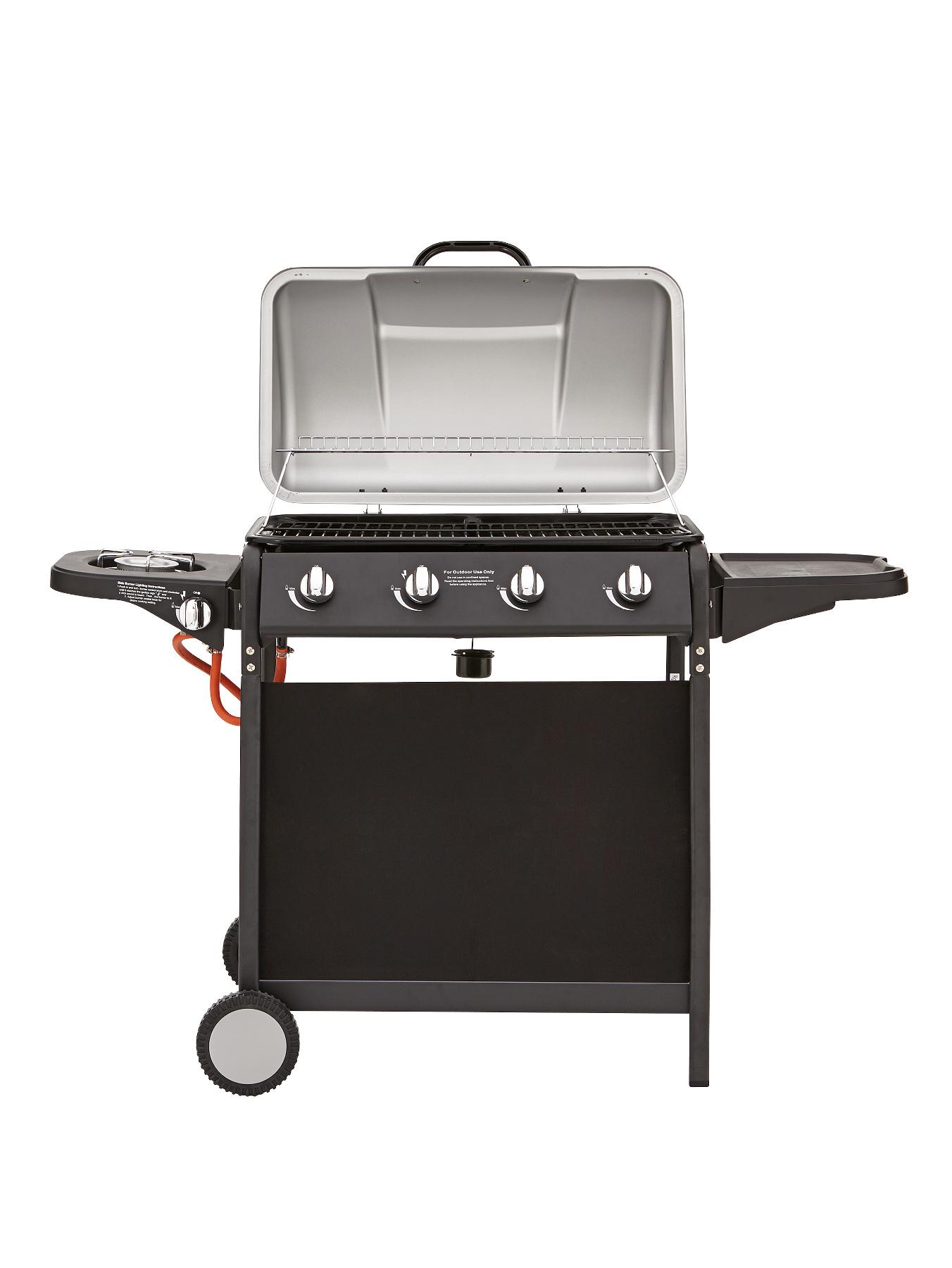 4 Burner Gas BBQ with Side Burner 4 Burner Gas BBQ with Side Burner