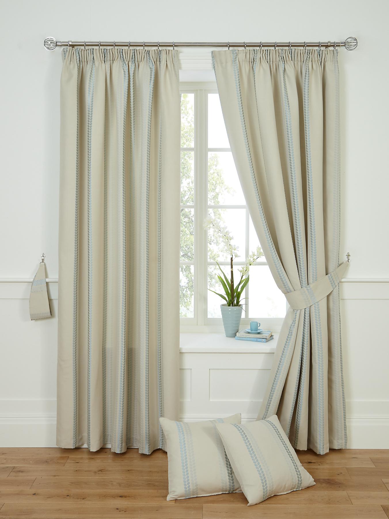 Darwin Lined Pleated Curtains Darwin Lined Pleated Curtains