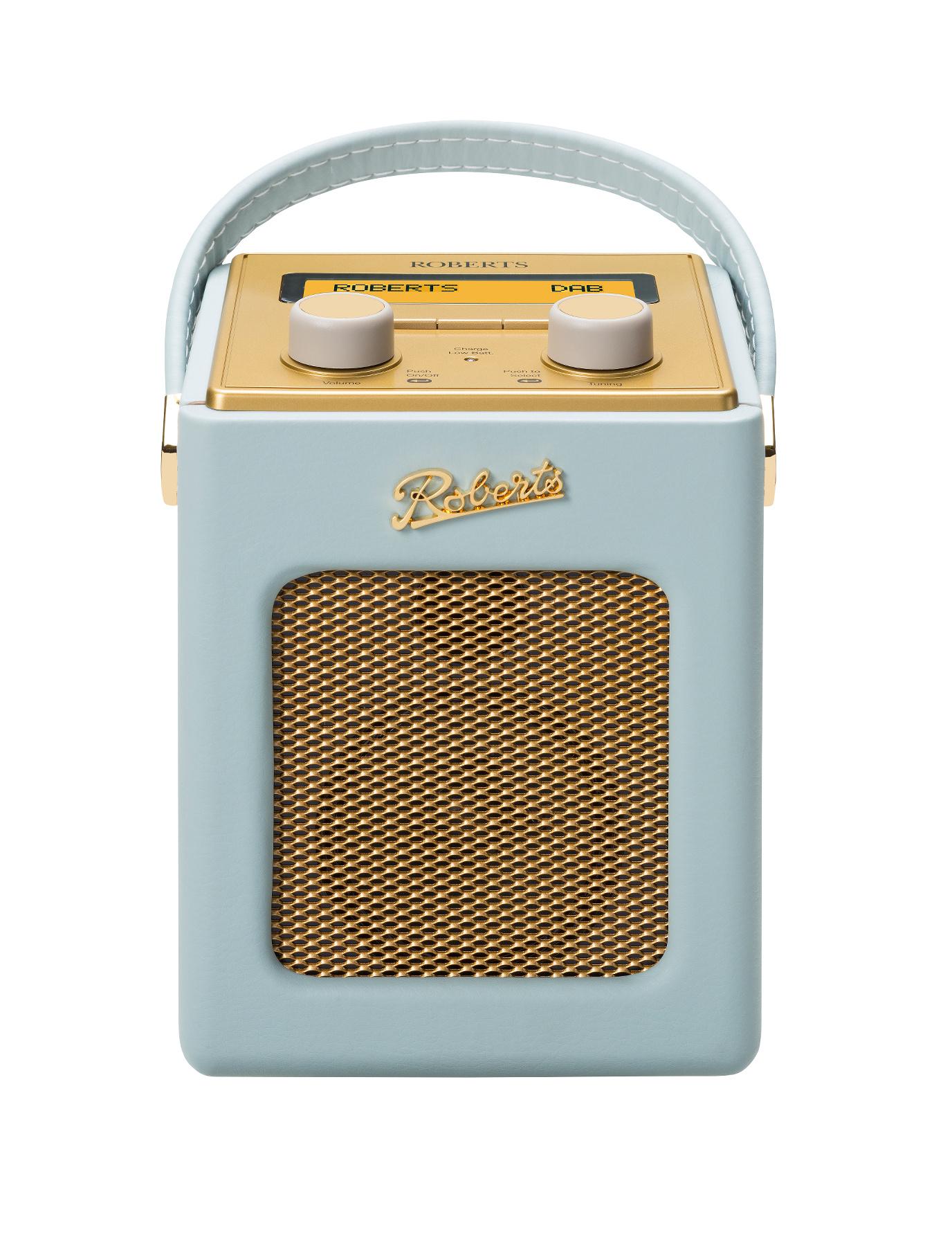 Roberts Mini Revival DAB DAB+ FM Digital Radio - Duck Egg Blue - Blue, Blue Roberts Mini Revival DAB DAB+ FM Digital Radio - Duck Egg Blue - Blue, Blue